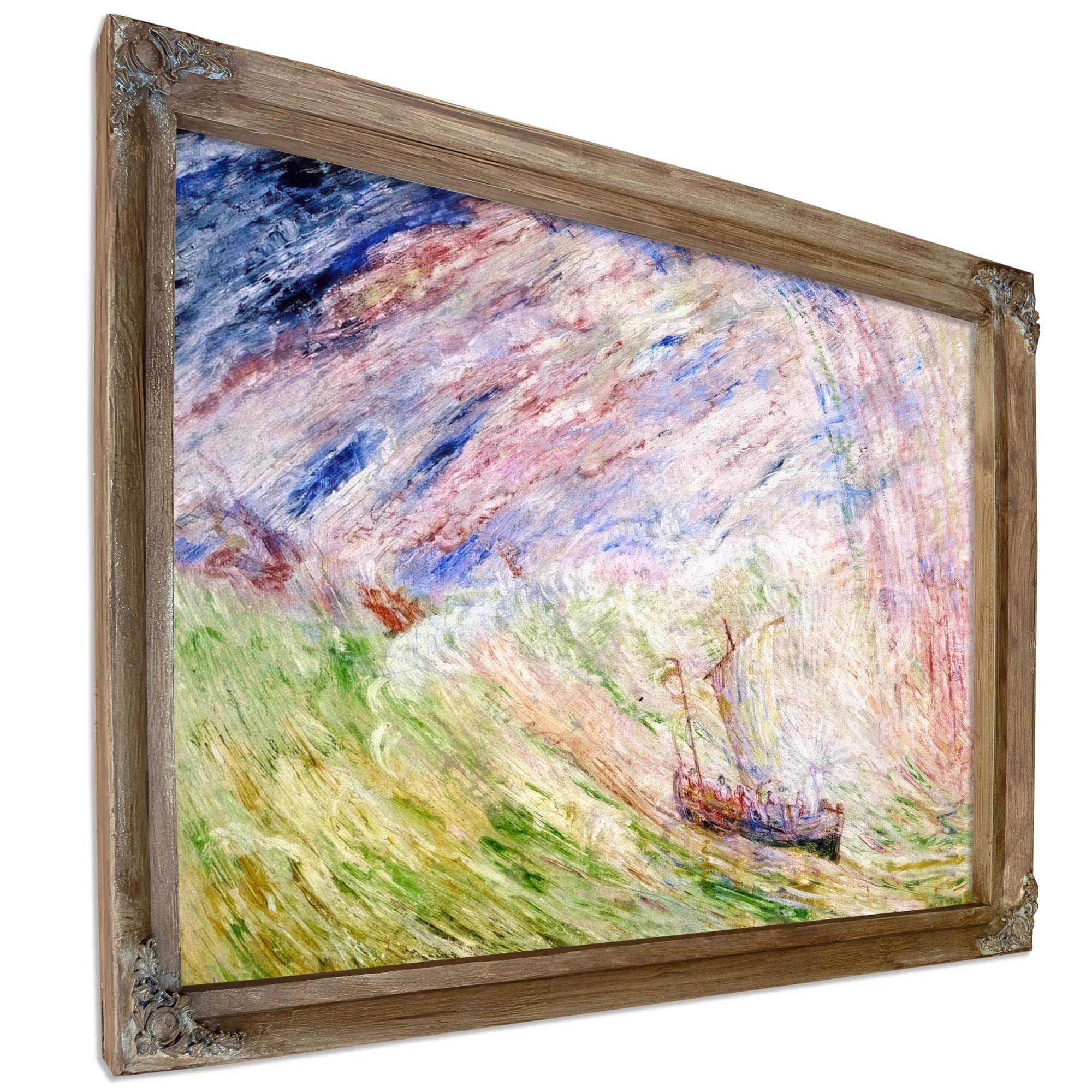 Christ Calming The Storm By James Ensor Fine Art Print