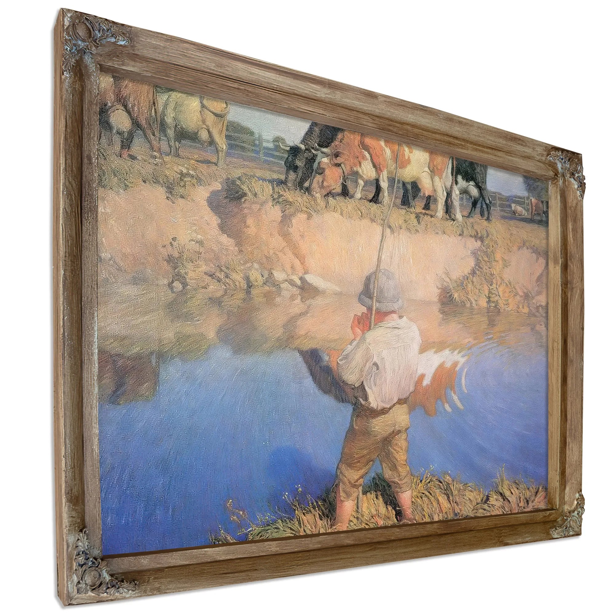 September Afternoon By NC Wyeth Fine Art Print
