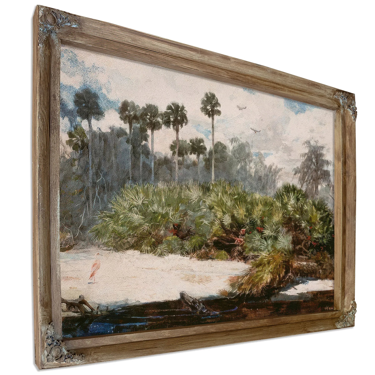 In A Florida Jungle By Winslow Homer