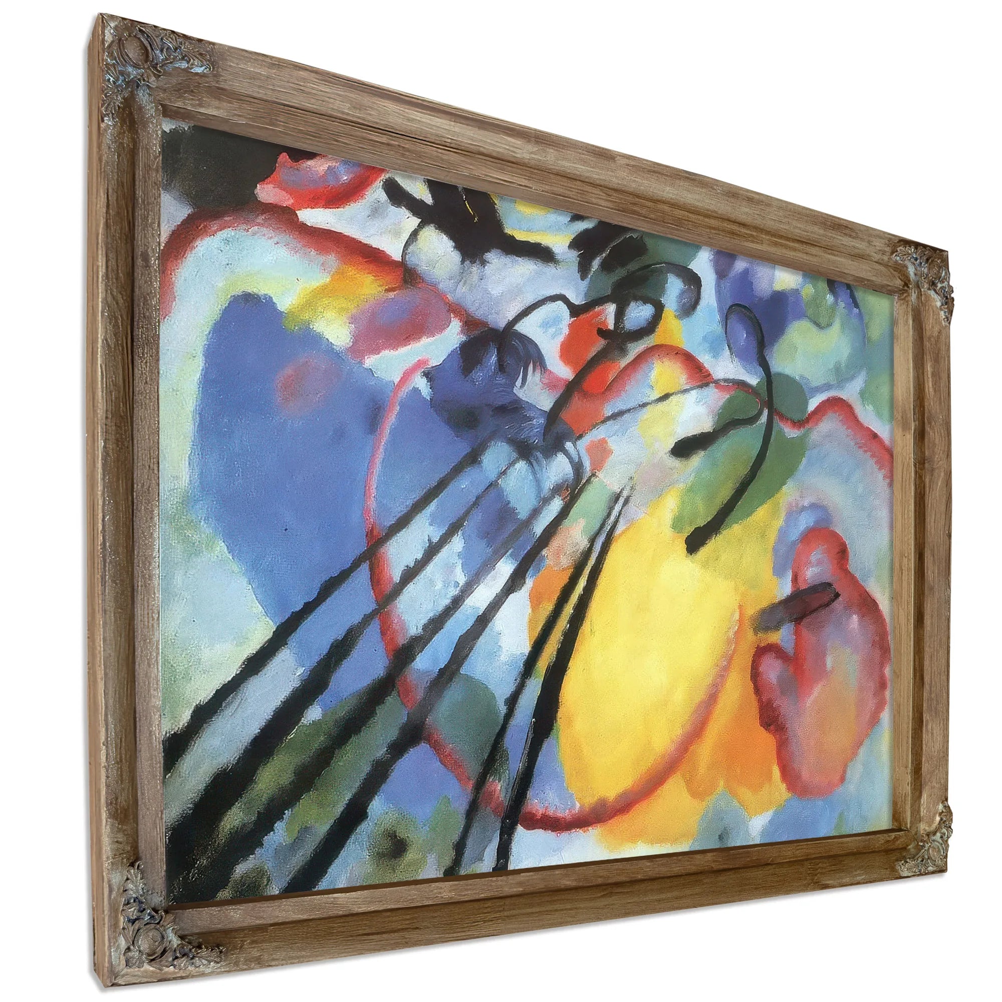 Improvisation 26 ( Oars) 1912 By Wassily Kandinsky Fine Art Print
