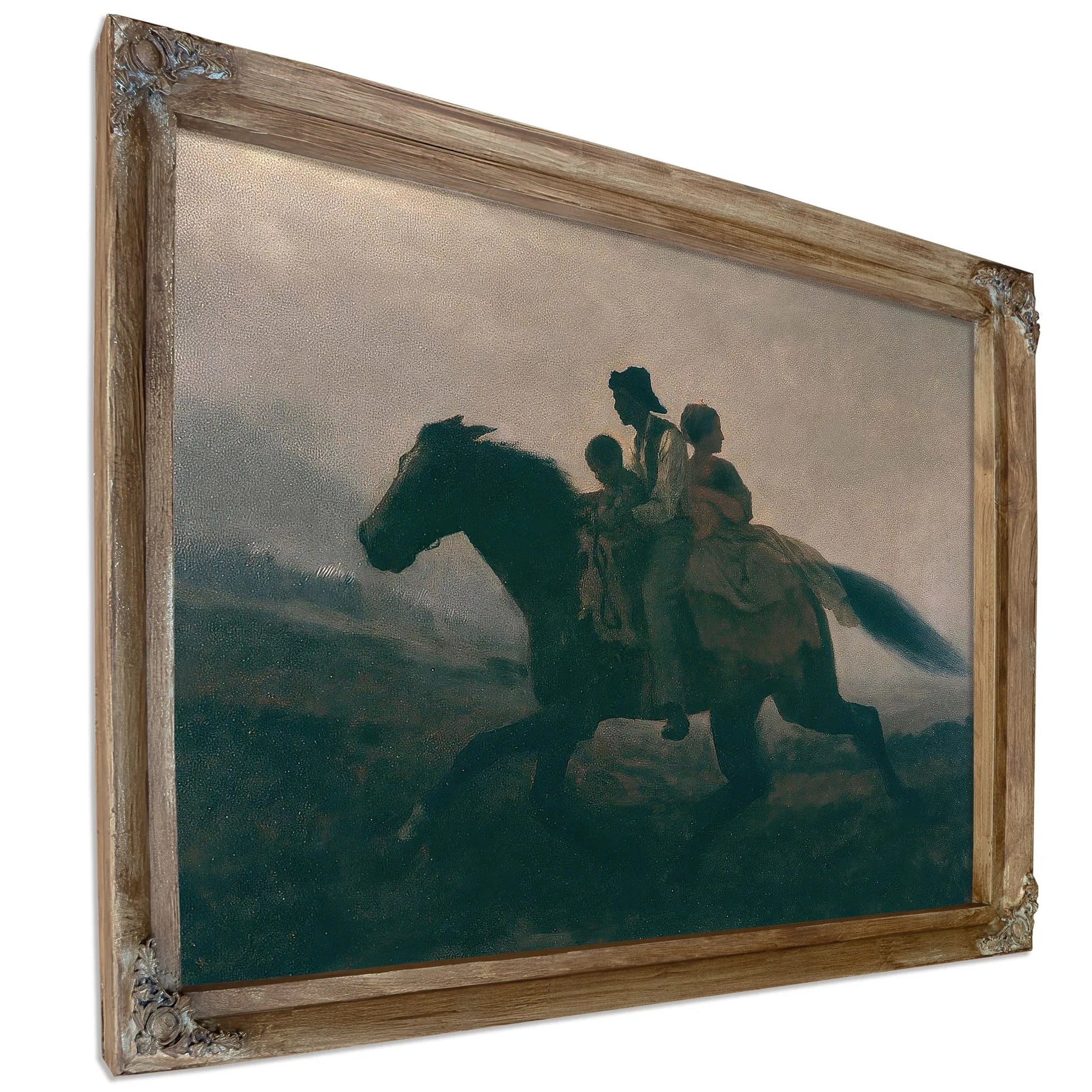 A Ride For Liberty The Fugitive Slaves By Eastman Johnson Fine Art Print