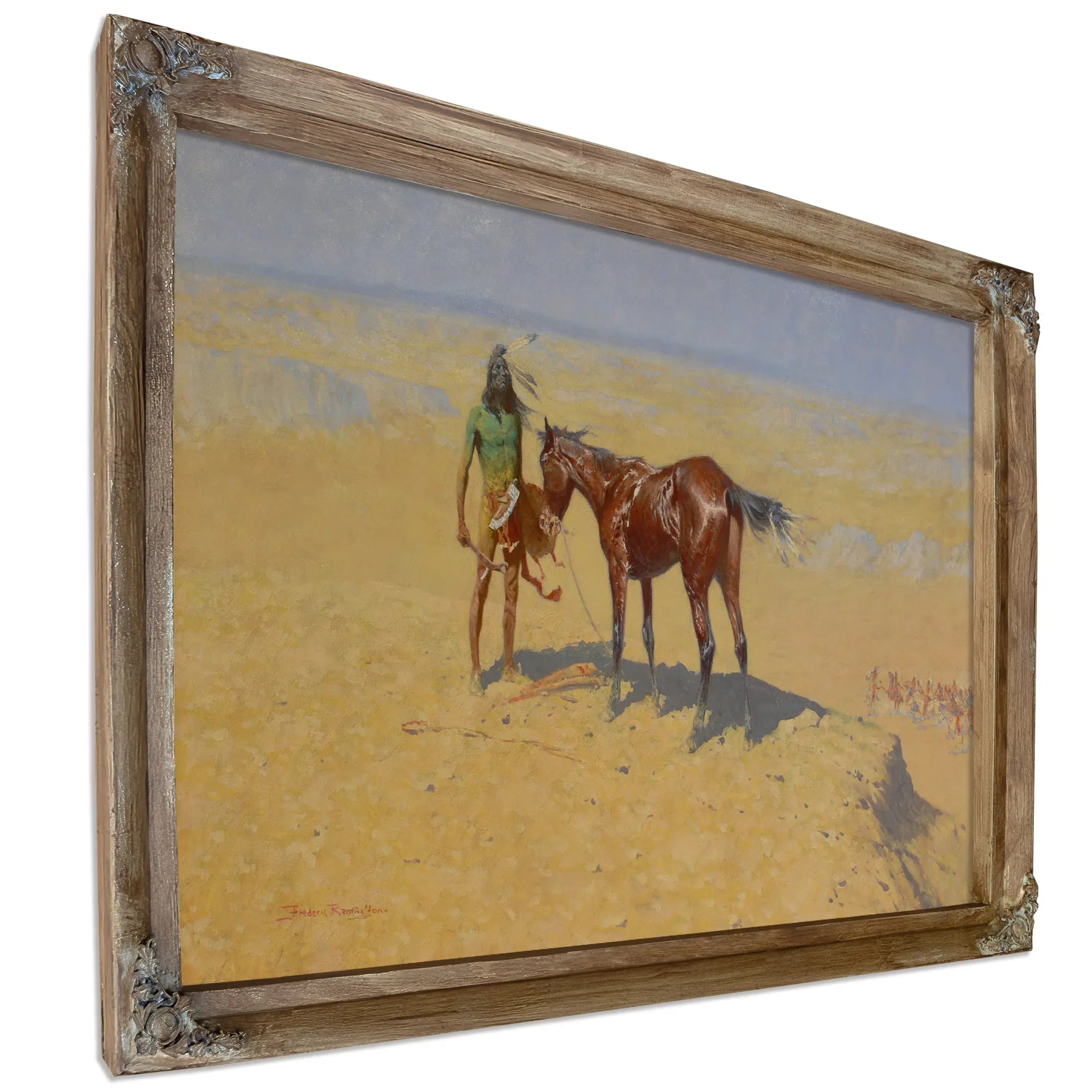 Remington Ridden Down  by Frederic Remington