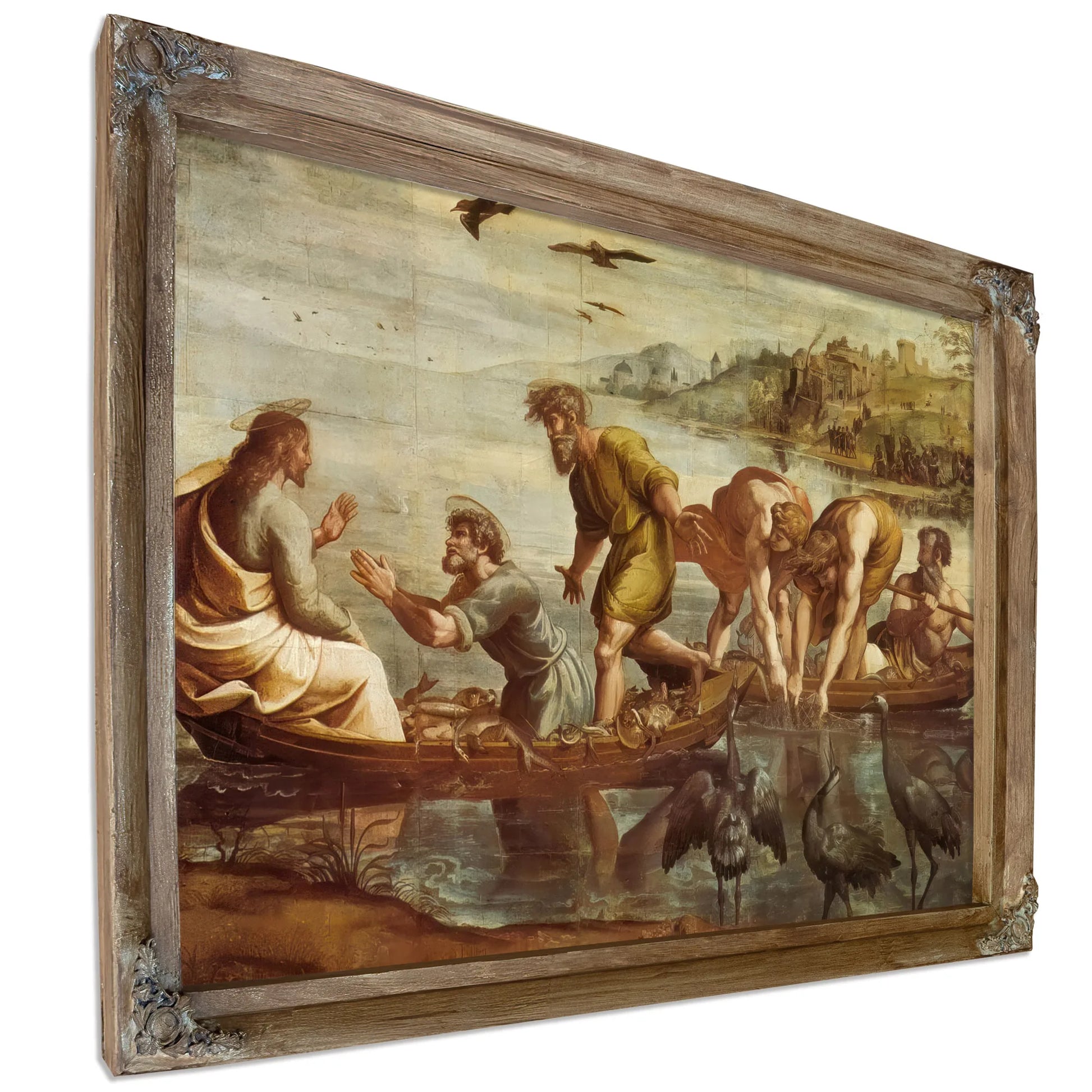 The Miraculous Draught Of Fishes By Raphael Fine Art Print