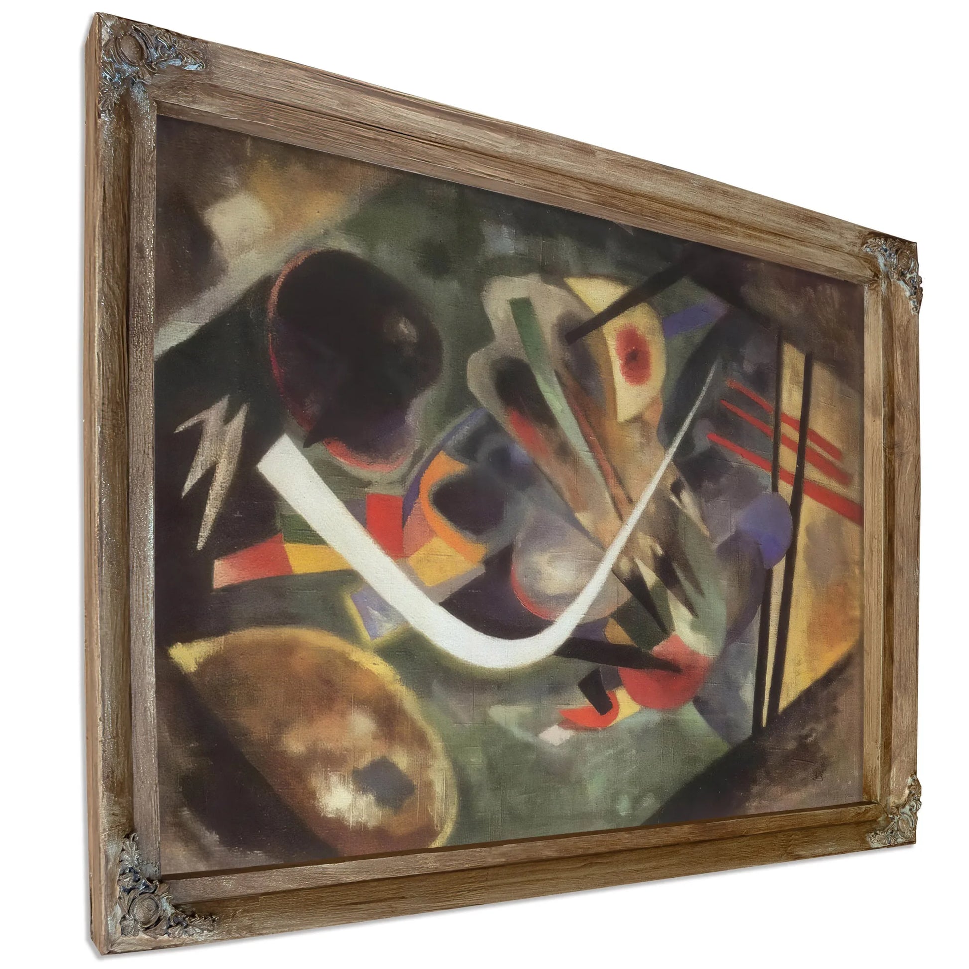 White Stroke 1920 By Wassily Kandinsky Fine Art Print