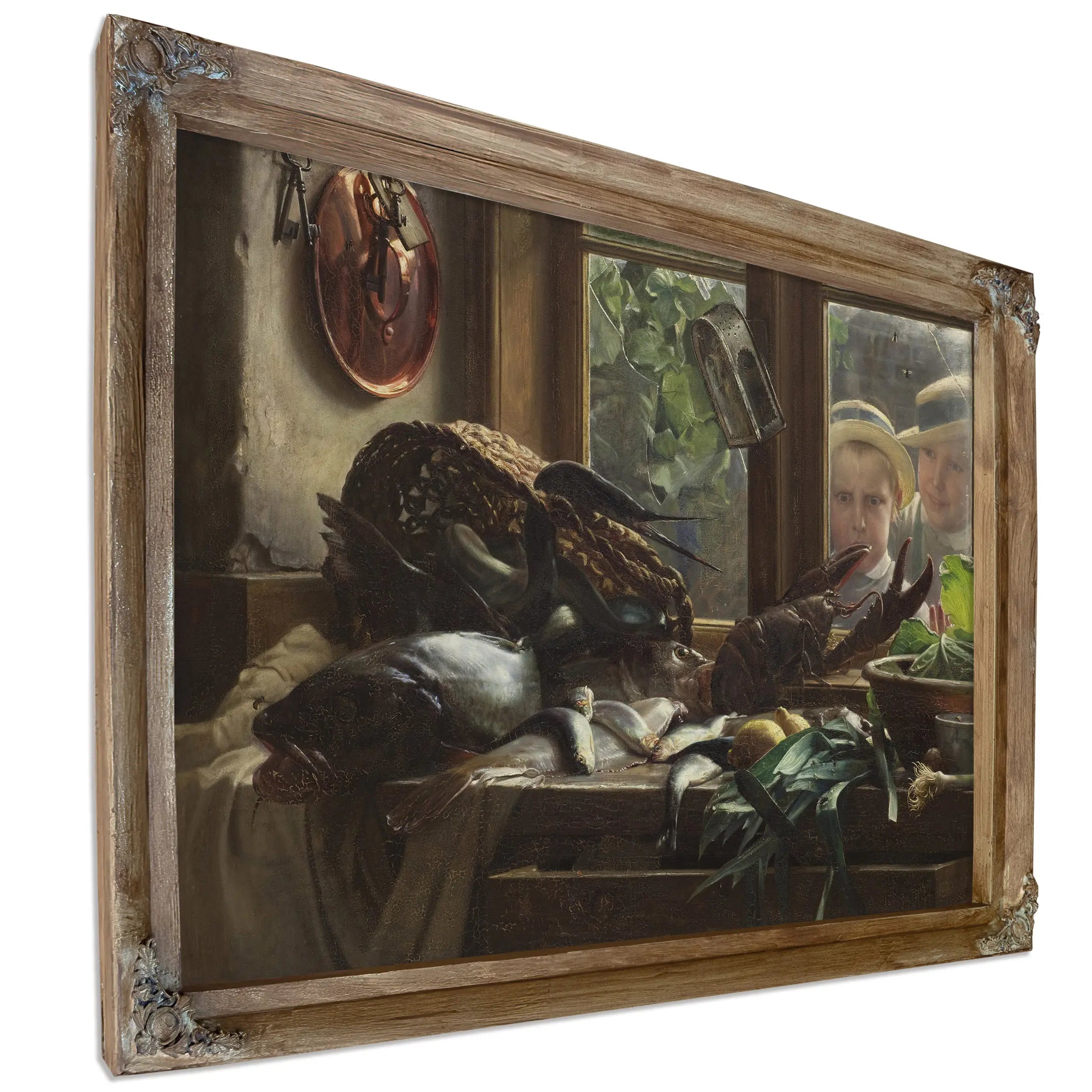 Still Life With Fish 5 by Carl Bloch