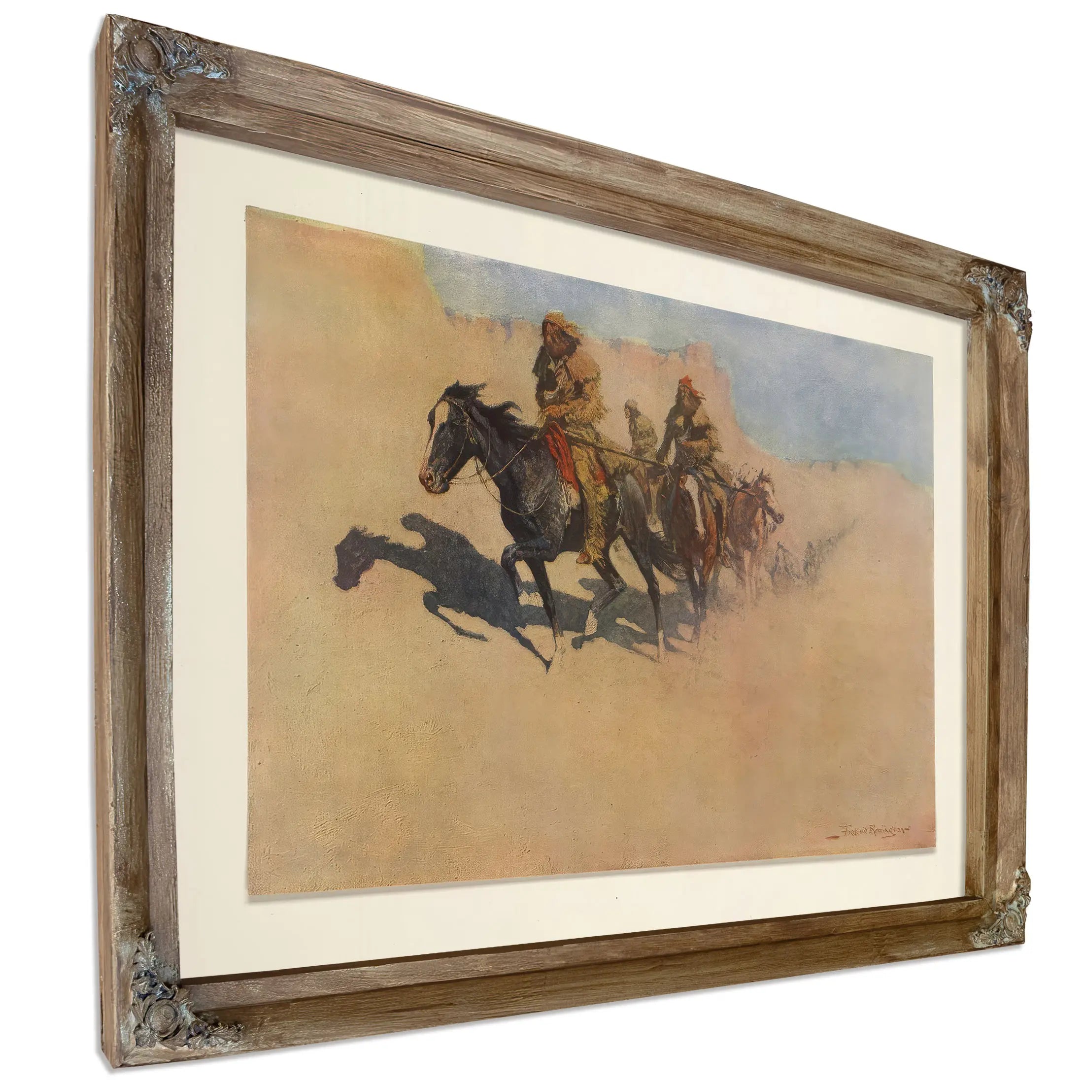 Jedediah Smith From Colliers Weekly Pub  by Frederic Remington
