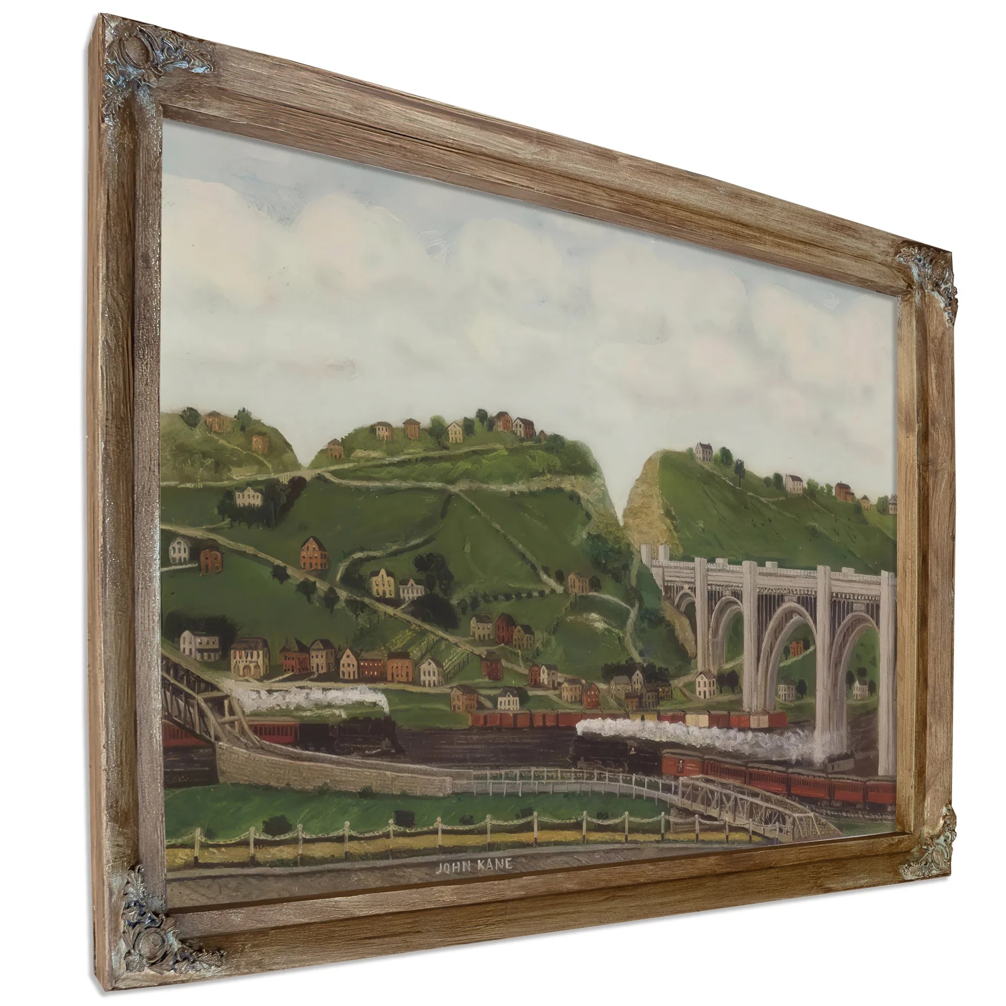 Turtle Creek Valley No1 By John Kane Fine Art Print