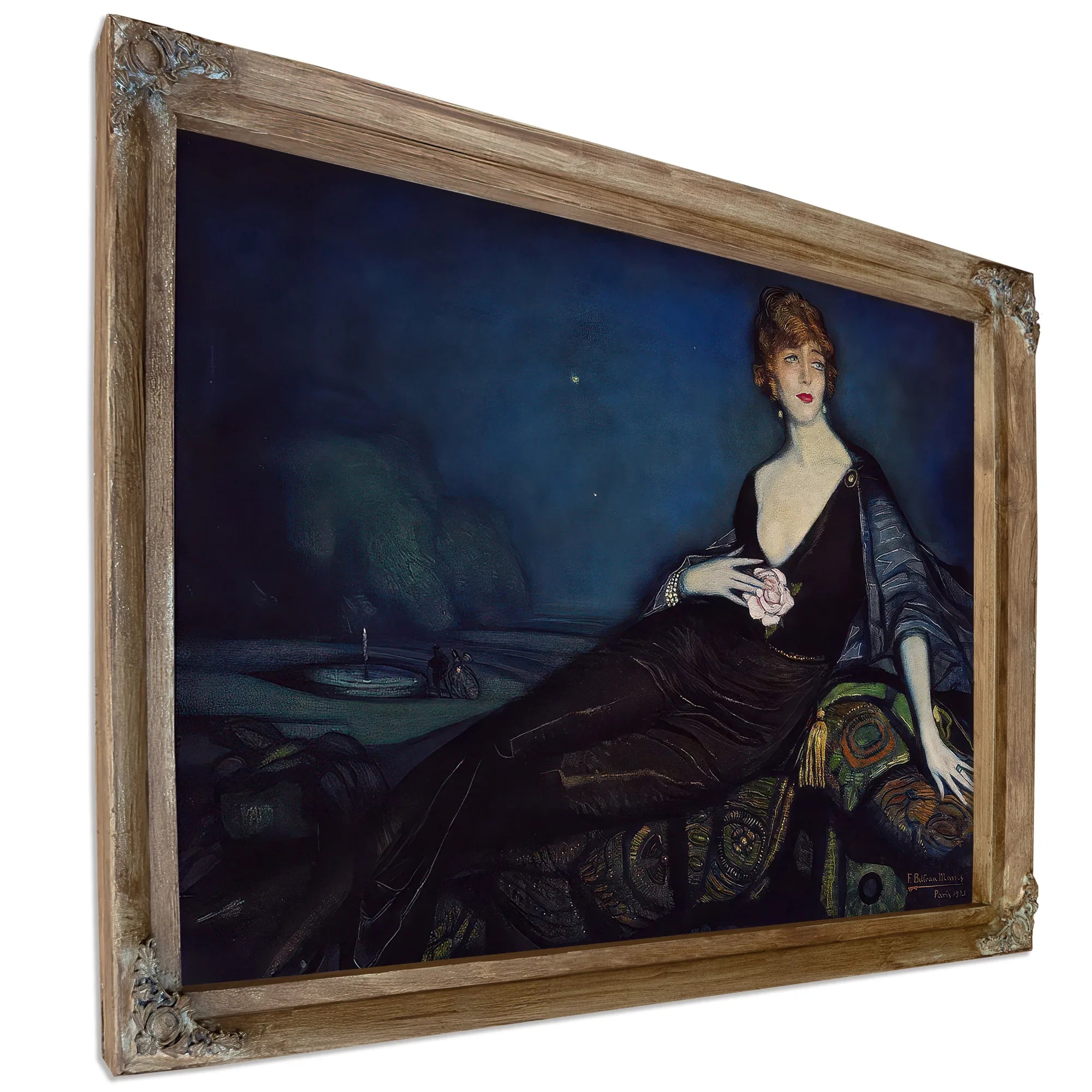 Mrs Freda Dudley Ward By Federico Beltran Masses Fine Art Print