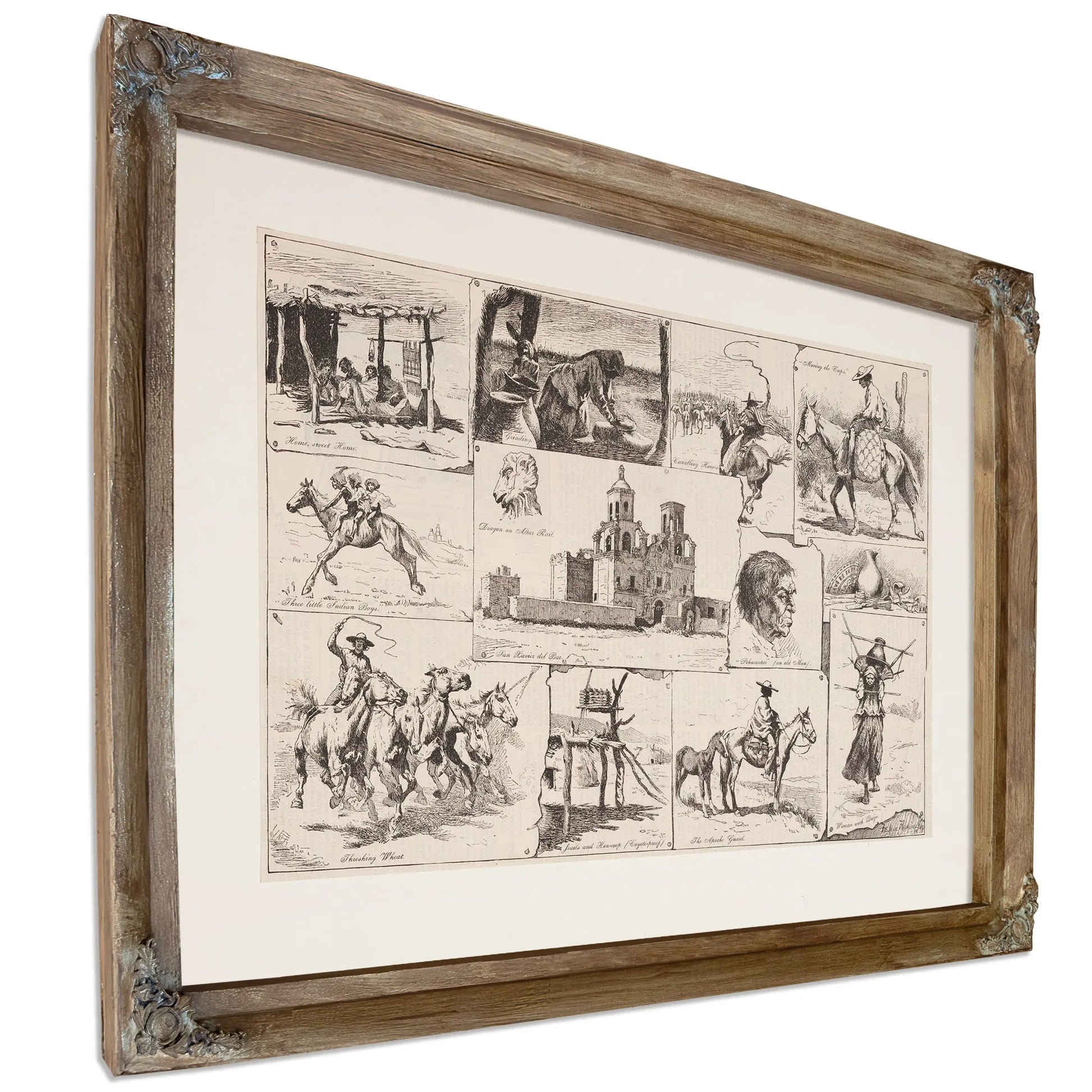 Sketches Among The Papagos Of San Xavier by Frederic Remington