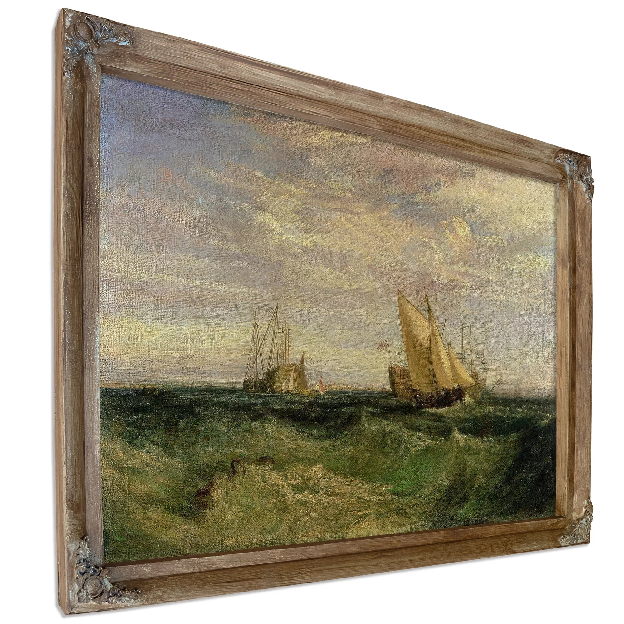 The Confluence Of The Thames And The Medway By Joseph Mallord William Turner Fine Art Print