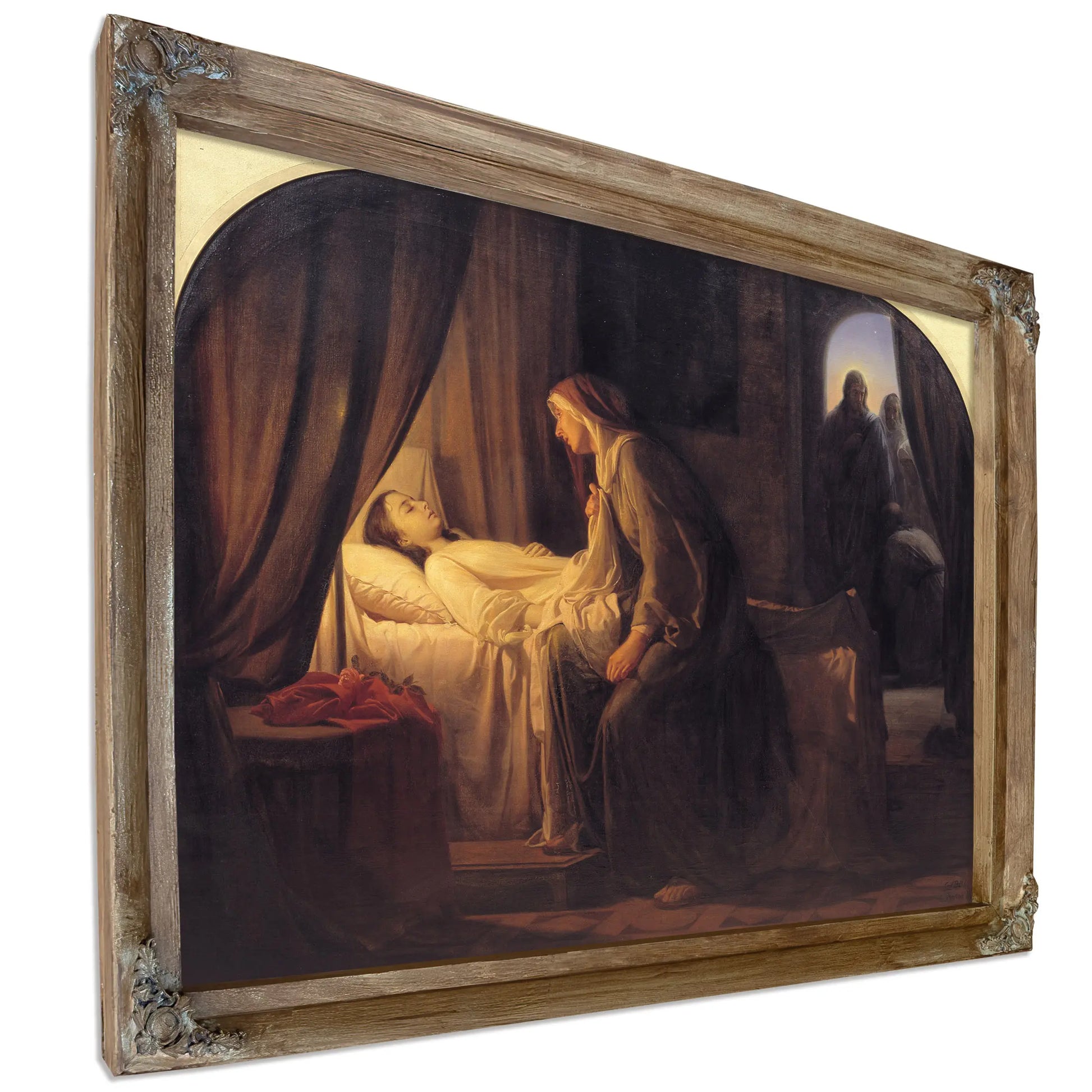 The Daughter Of Jairius by Carl Bloch