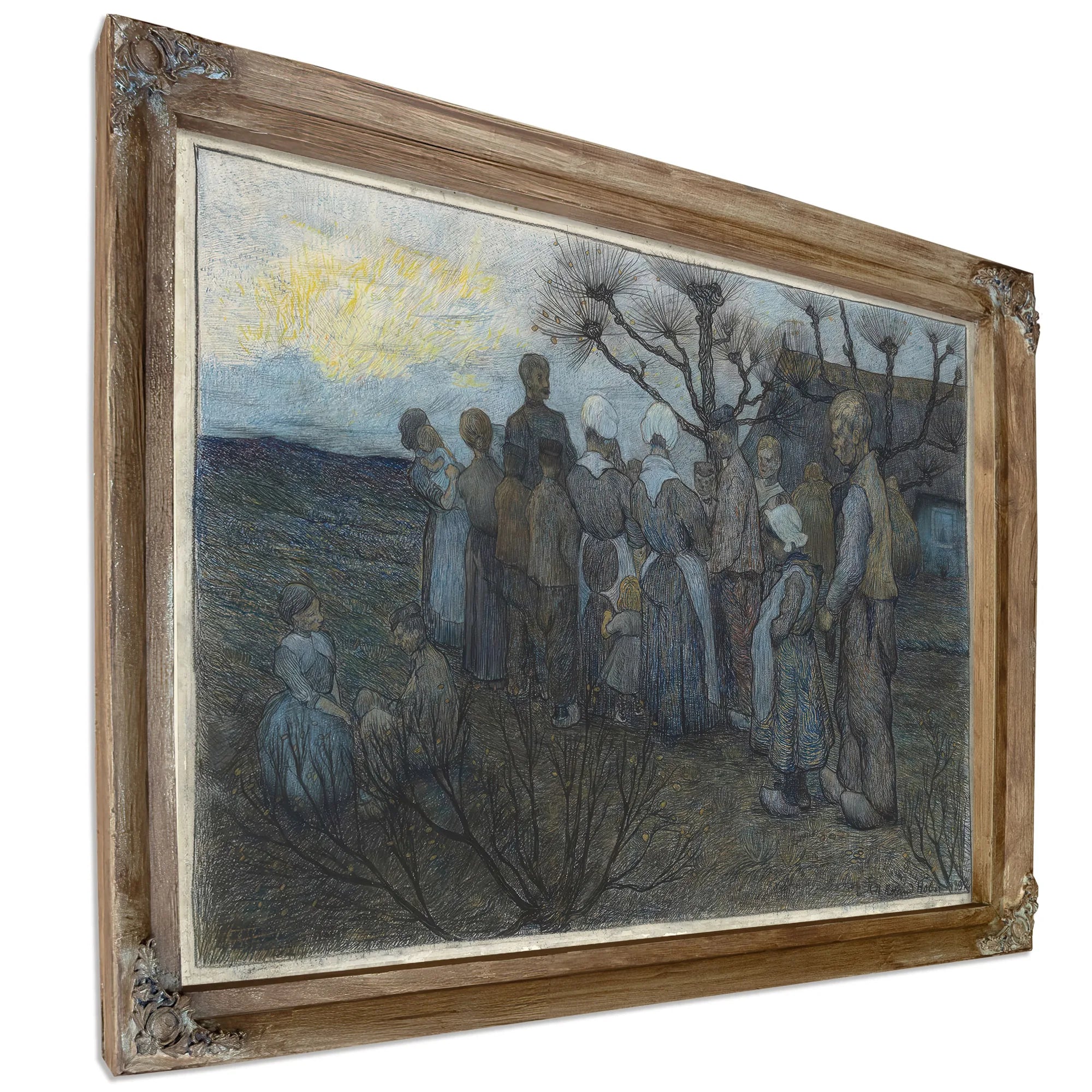 De Veldprediking by Richard Nicolaus Roland Holst Fine Art Print