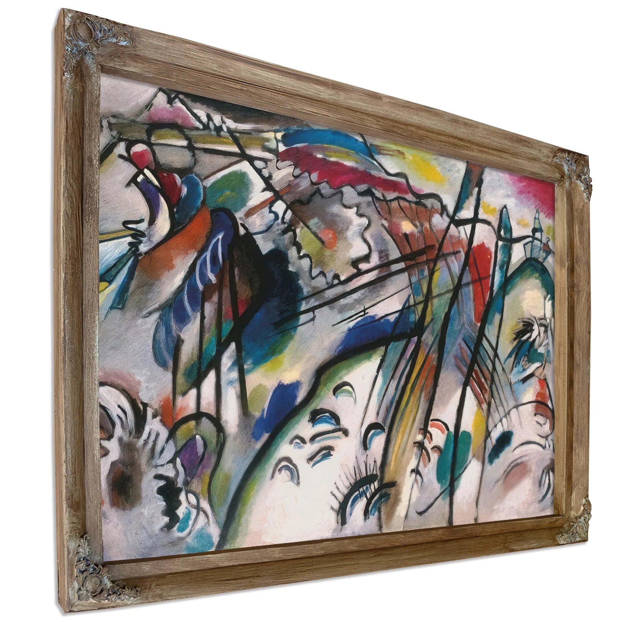 Improvisation 28 Second Version 1912 By Wassily Kandinsky Fine Art Print