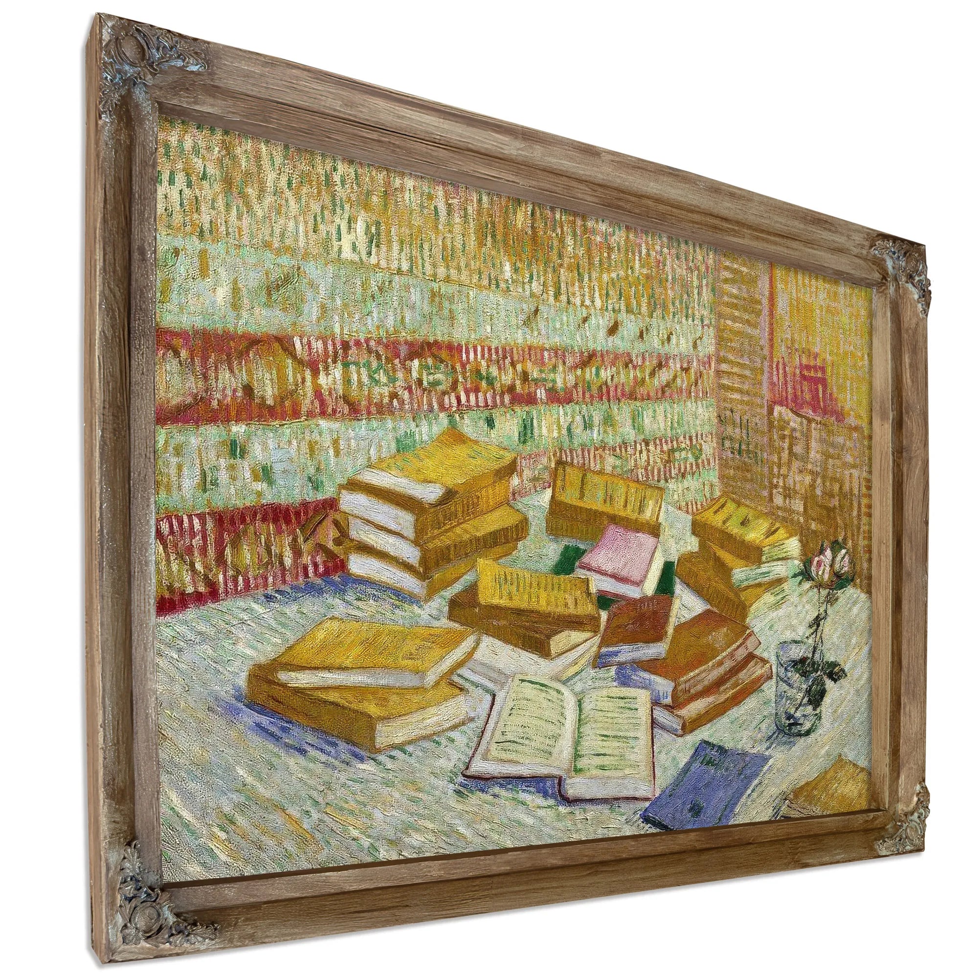 The Parisian Novels By Vincent Van Gogh Fine Art Print