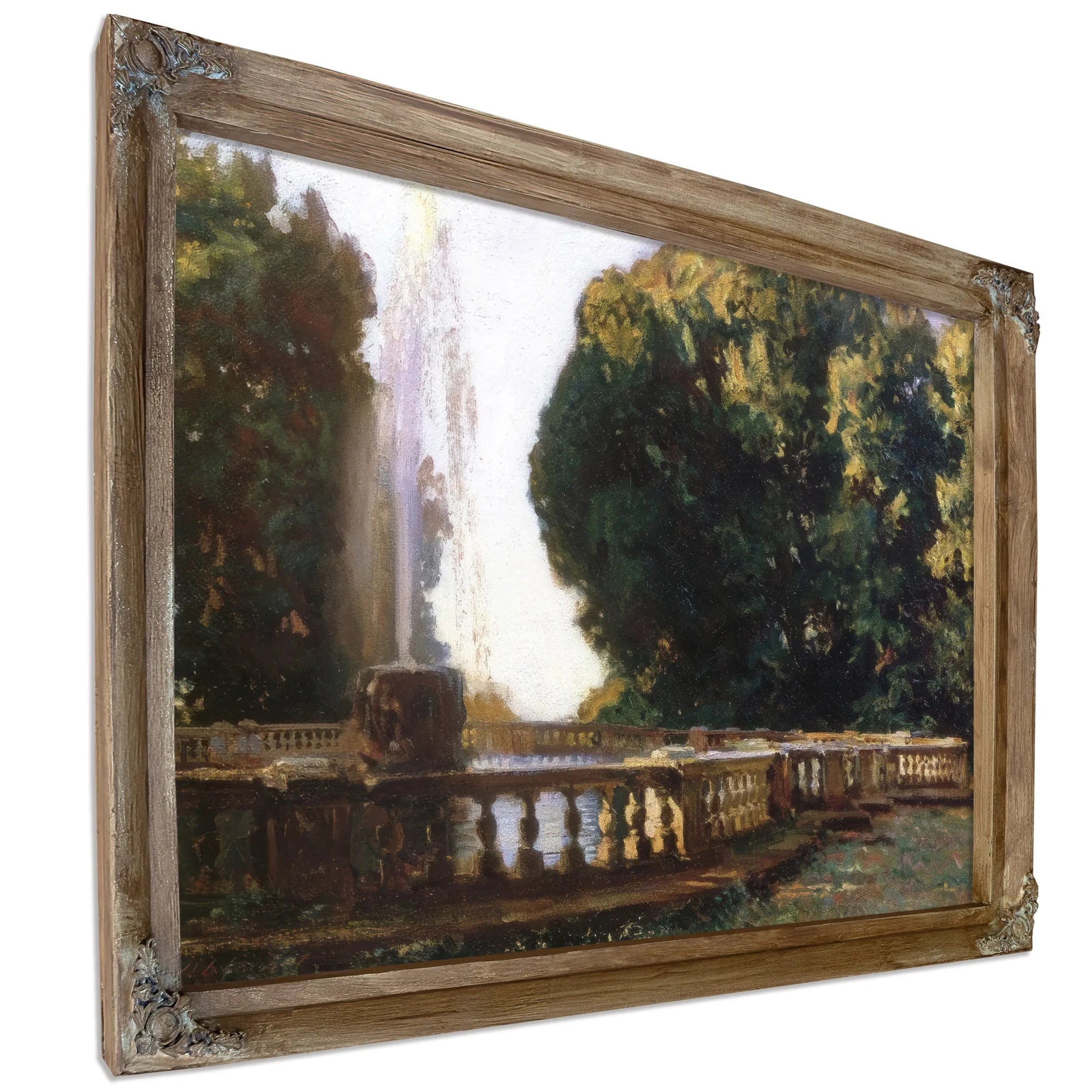 Villa Torlonia Fountain By John Singer Sargent Fine Art Print