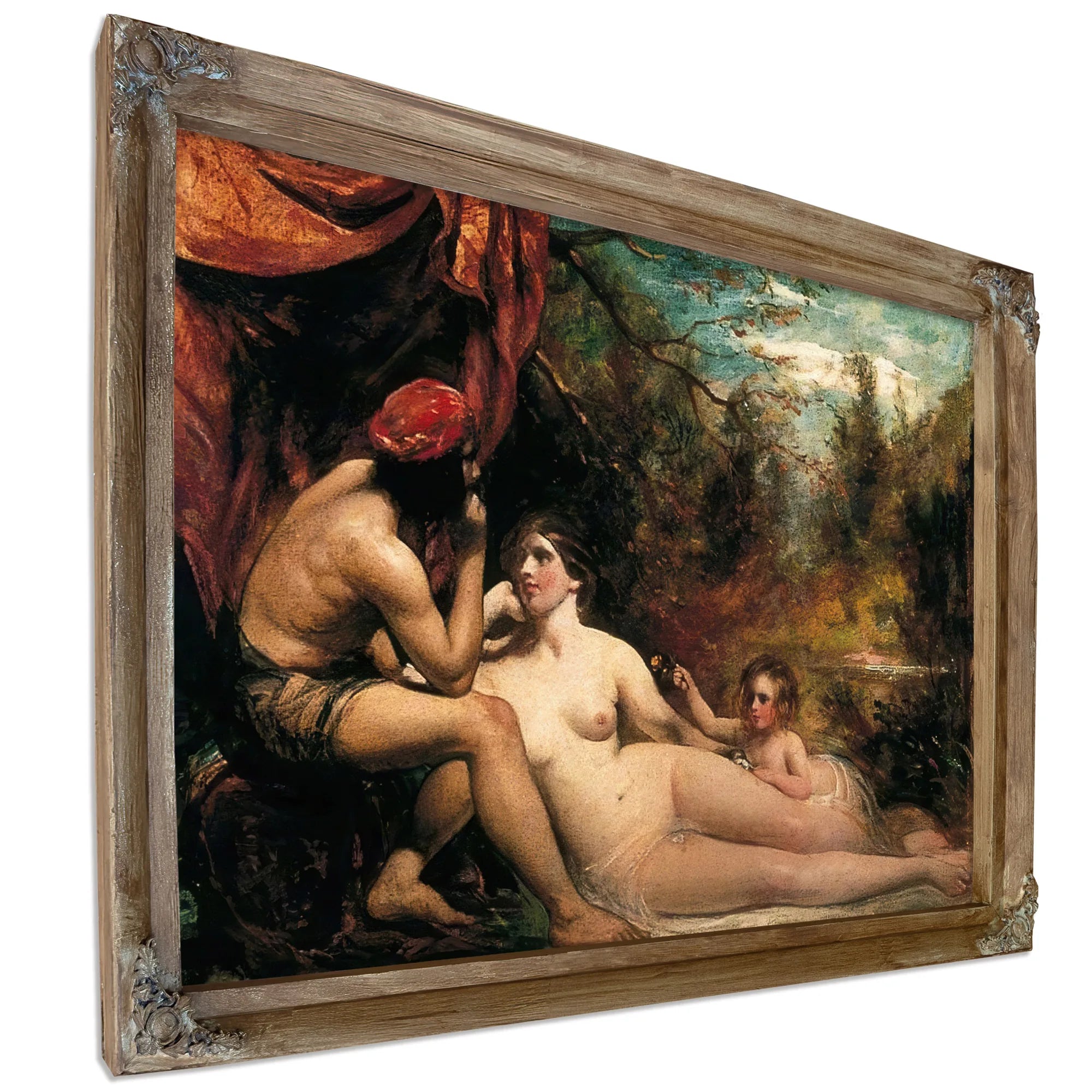 Flowers Of The Forest By William Etty Fine Art Print