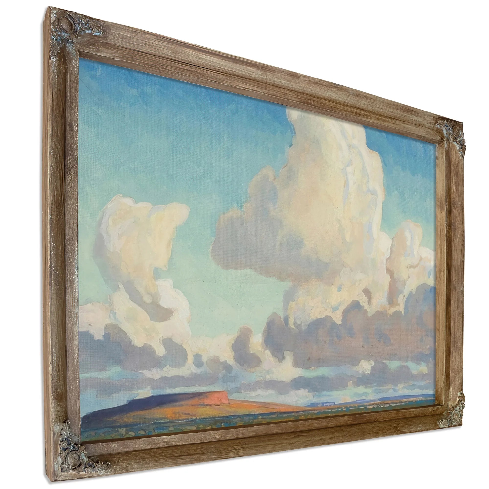 Big Clouds Over The Mesa 1925 By Maynard Dixon Fine Art Print