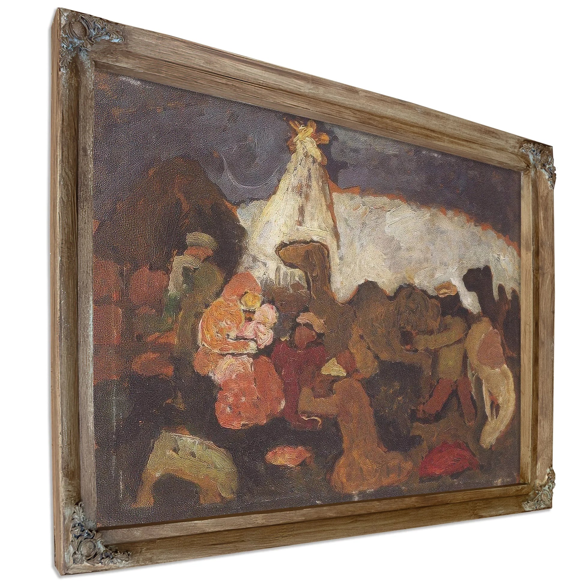 Adoration Of The Magi By Paula Modersohn Becker Fine Art Print