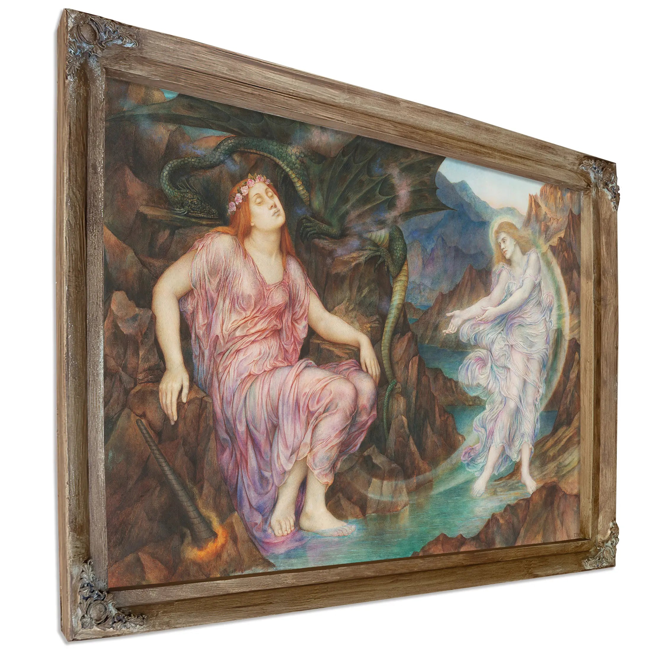 The Passing Of The Soul At Death by Evelyn De Morgan