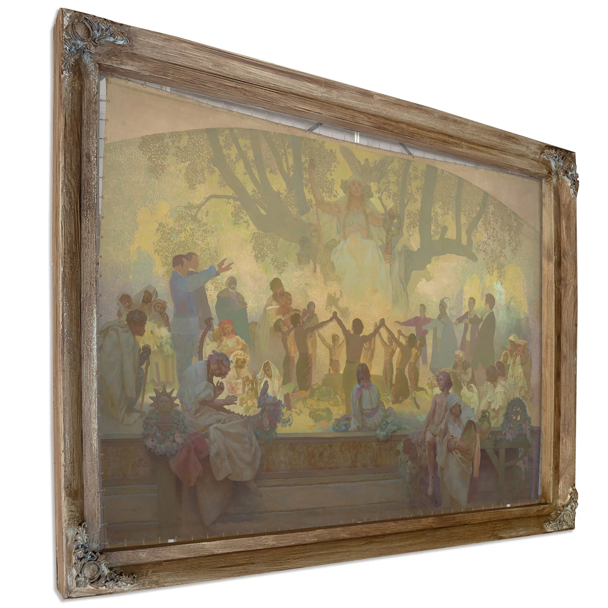 The Oath Of Omladina by Alphonse Mucha