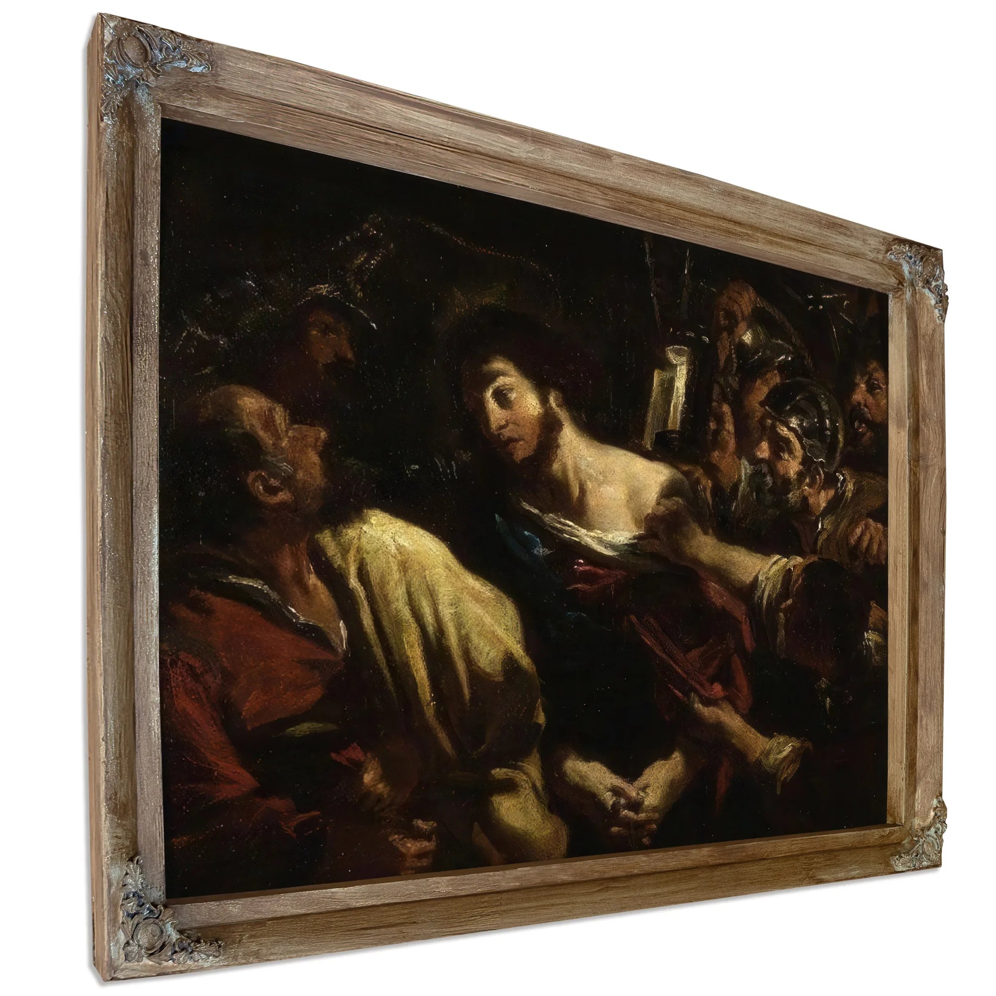 Taking Of Christ (Copy Of Guercino) By William Etty Fine Art Print