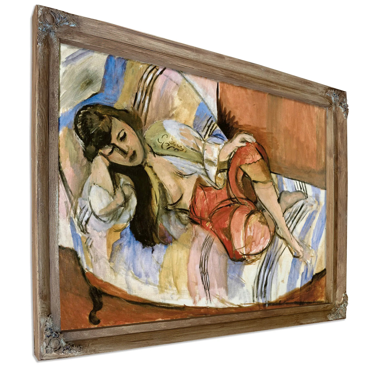 Woman On A Sofa (Femme Au Canapr) by Henri Matisse