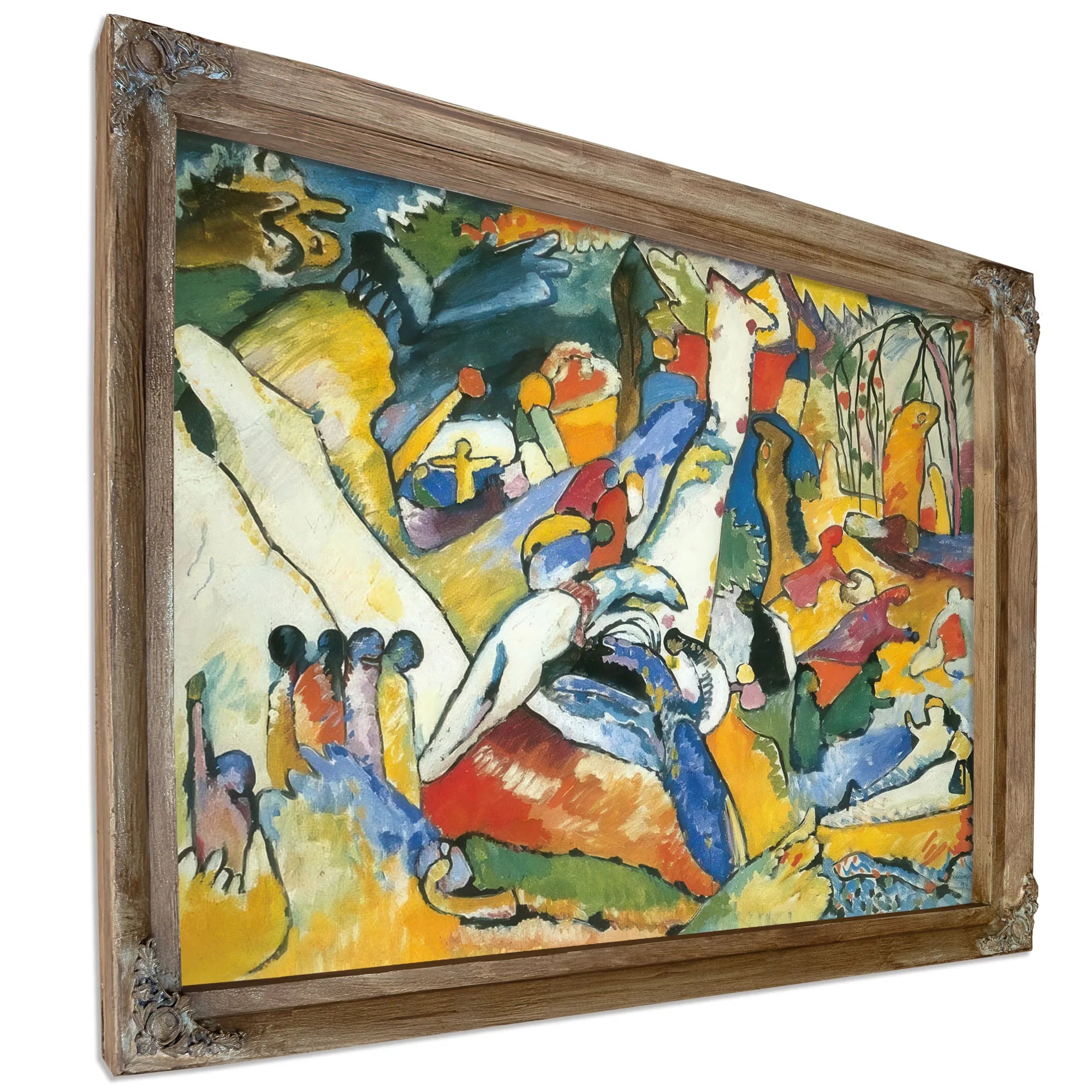 Study For Composition Ii 1910 By Wassily Kandinsky Fine Art Print