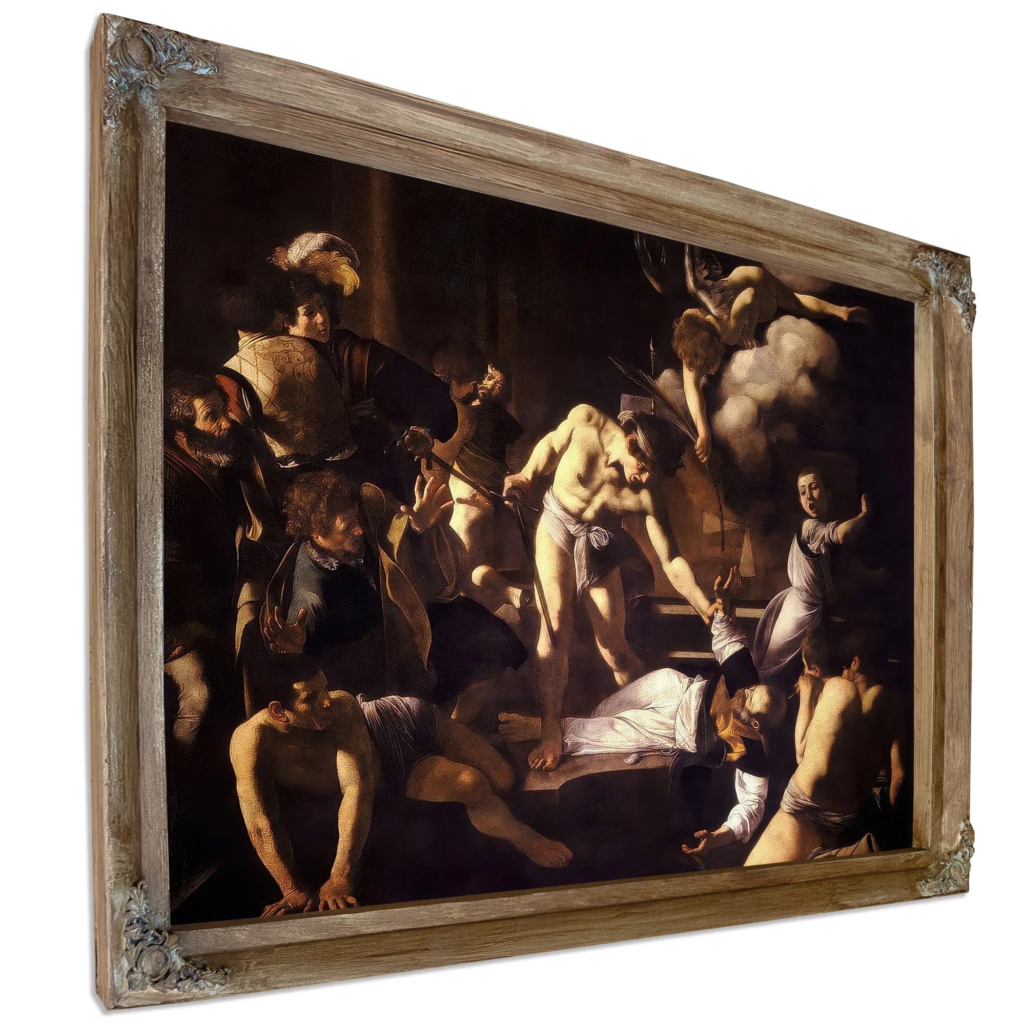 The Martyrdom Of Saint Matthew By Caravaggio Fine Art Print