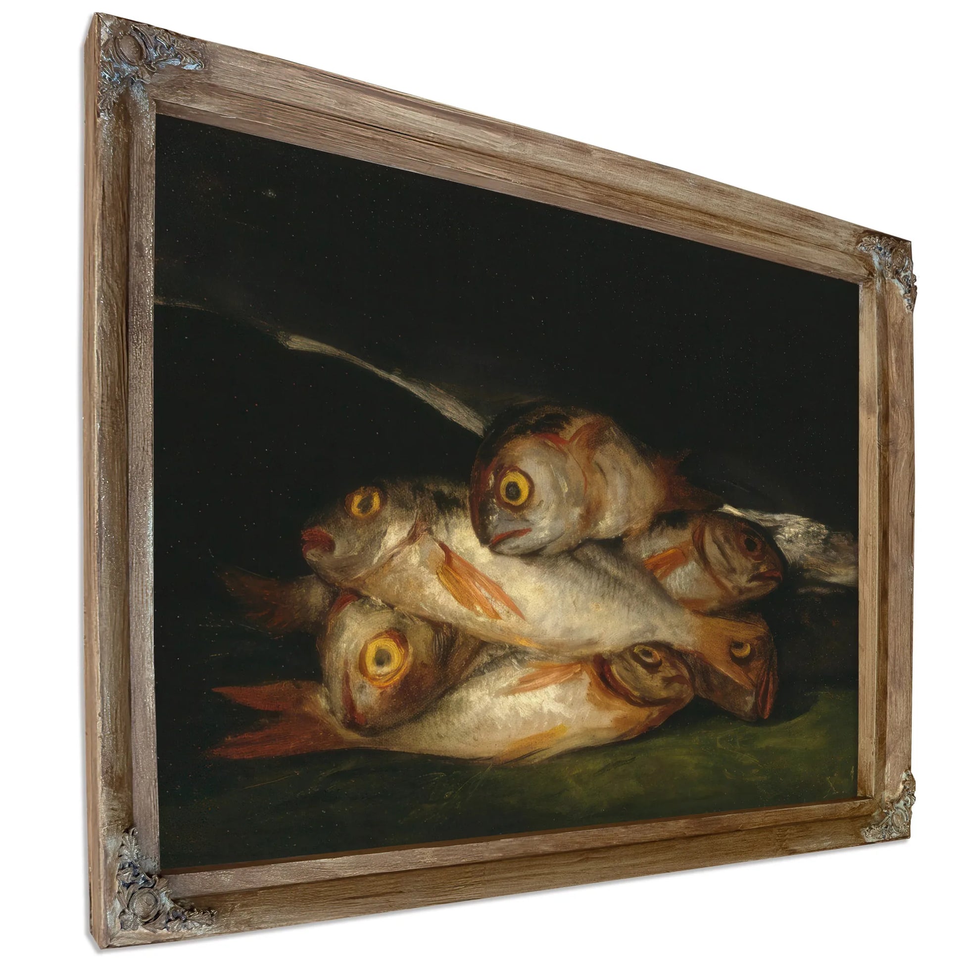 Still Life With Golden Bream By Francisco De Goya Fine Art Print