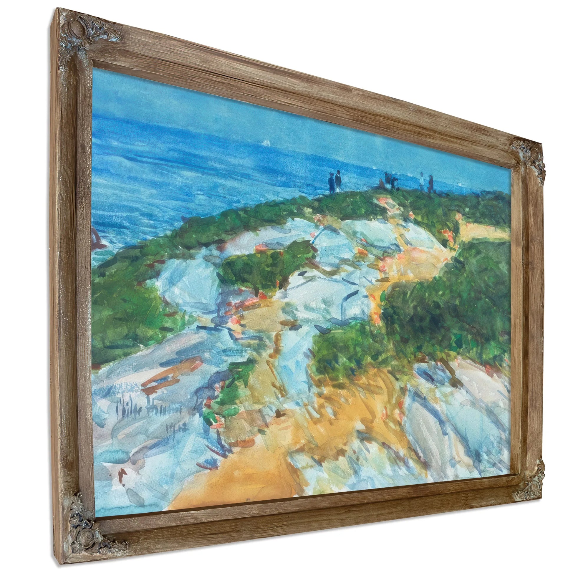 Sunday Morning Appledore By Childe Hassam Fine Art Print