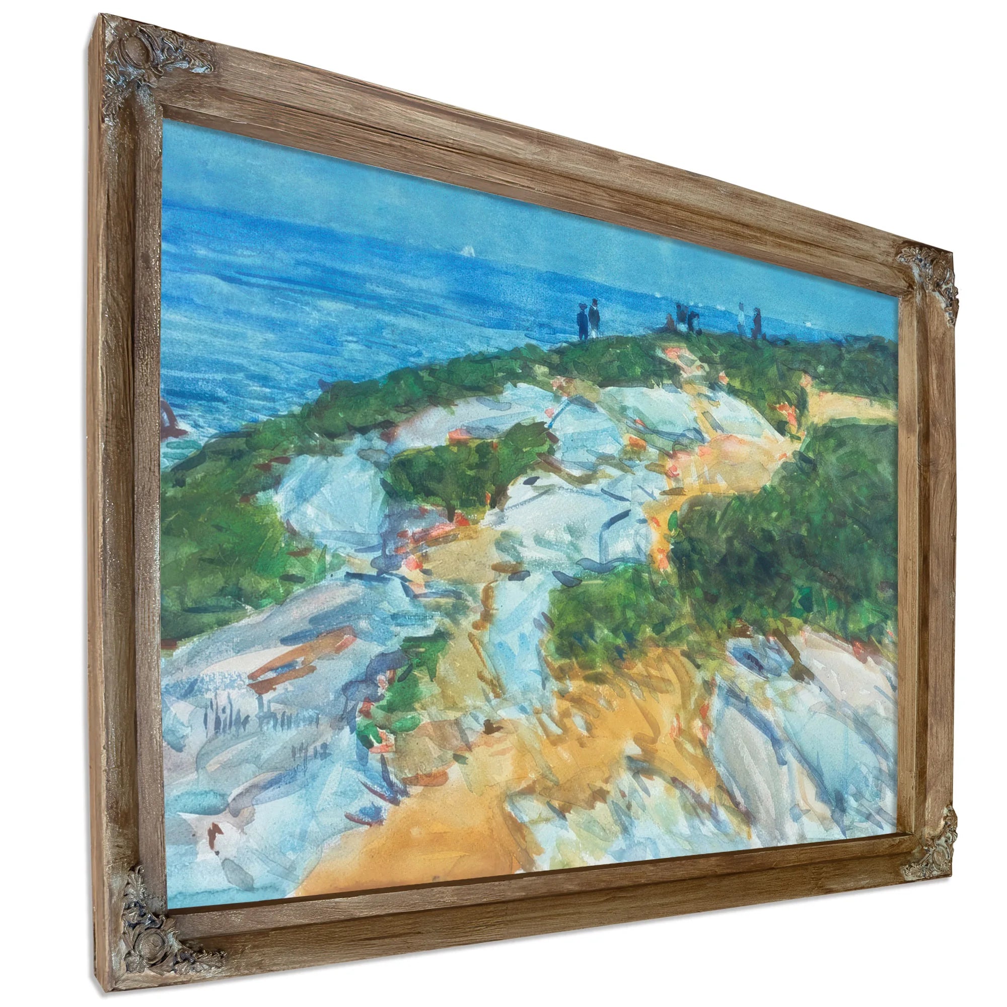 Sunday Morning Appledore By Childe Hassam Fine Art Print