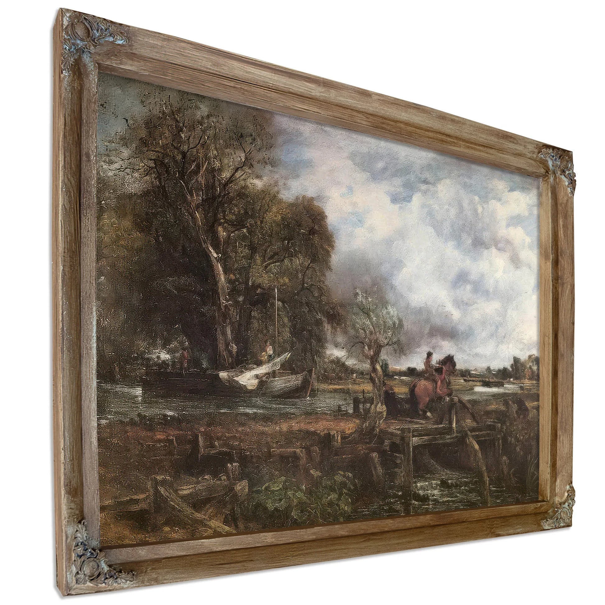 The Leaping Horse By John Constable Fine Art Print