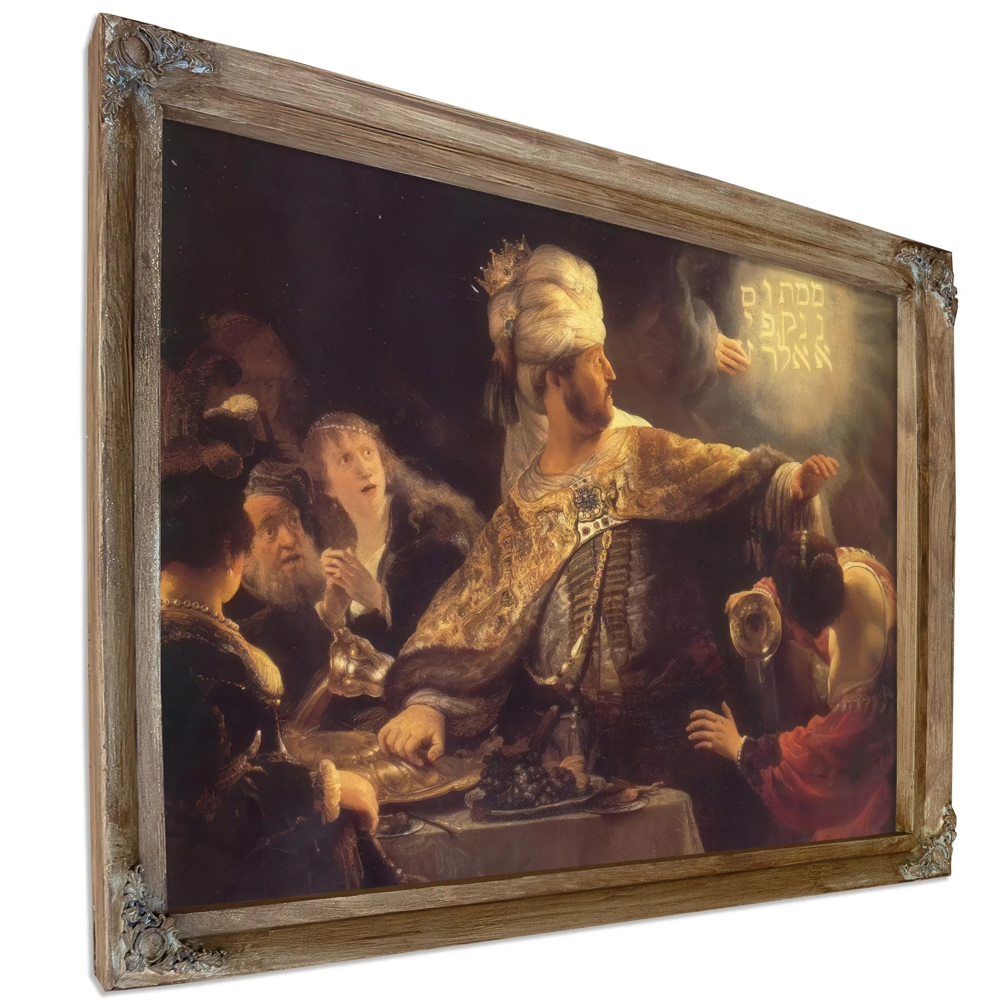 The Feast Of Belshazzar 1635 By Rembrandt Fine Art Print