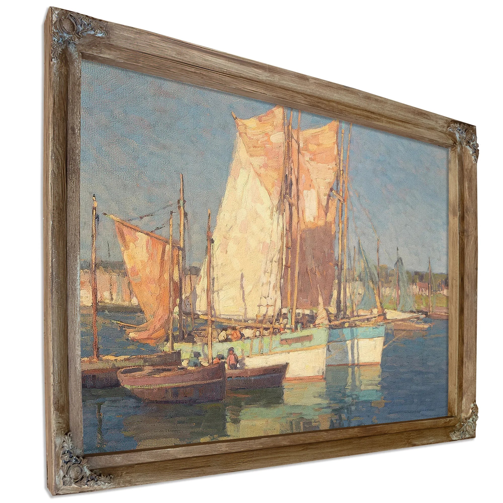 At Concarneau, France By Edgar Payne Fine Art Print