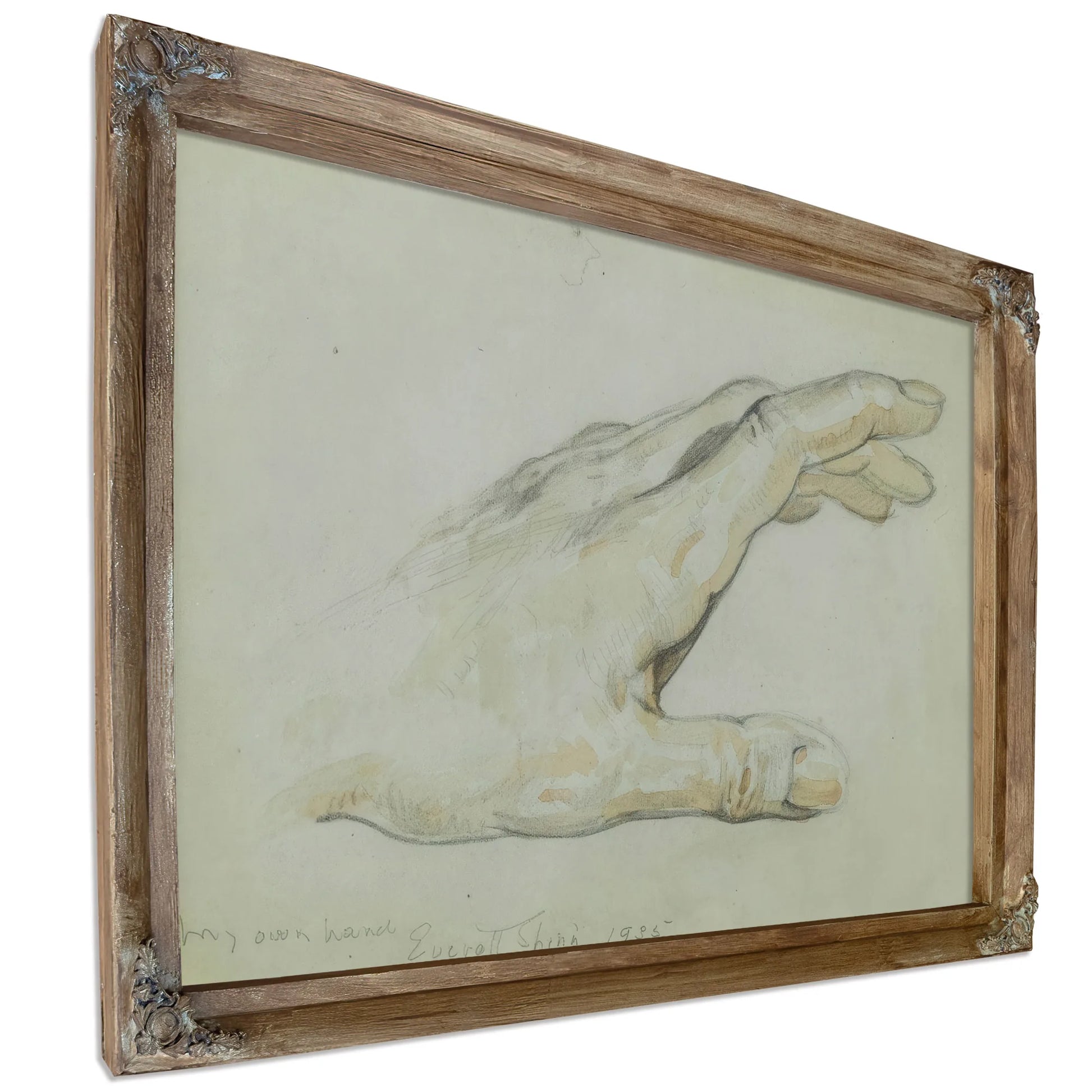My Own Hand 1935 By Everett Shinn Fine Art Print