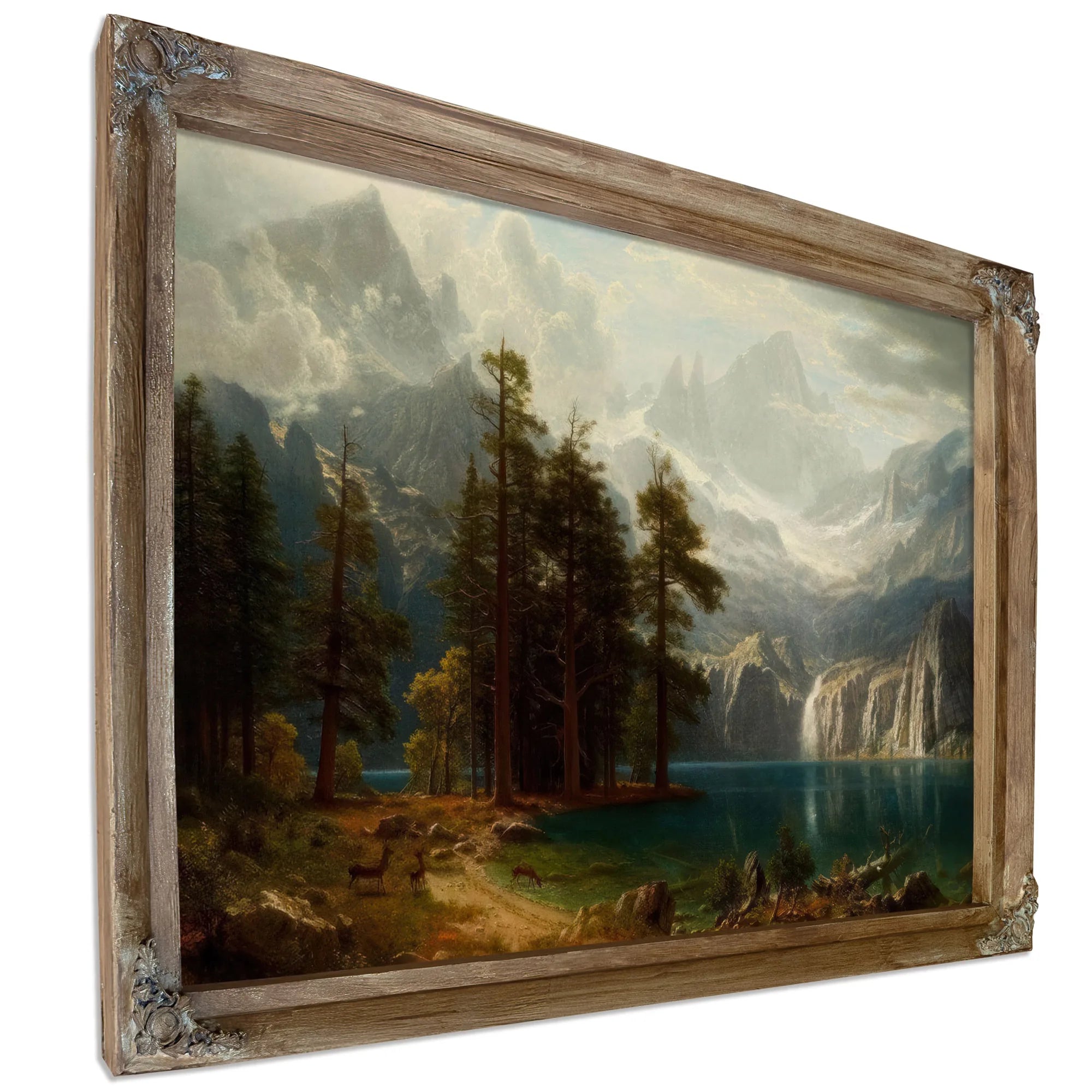 Sierra Nevada 1873 By Albert Bierstadt Fine Art Print