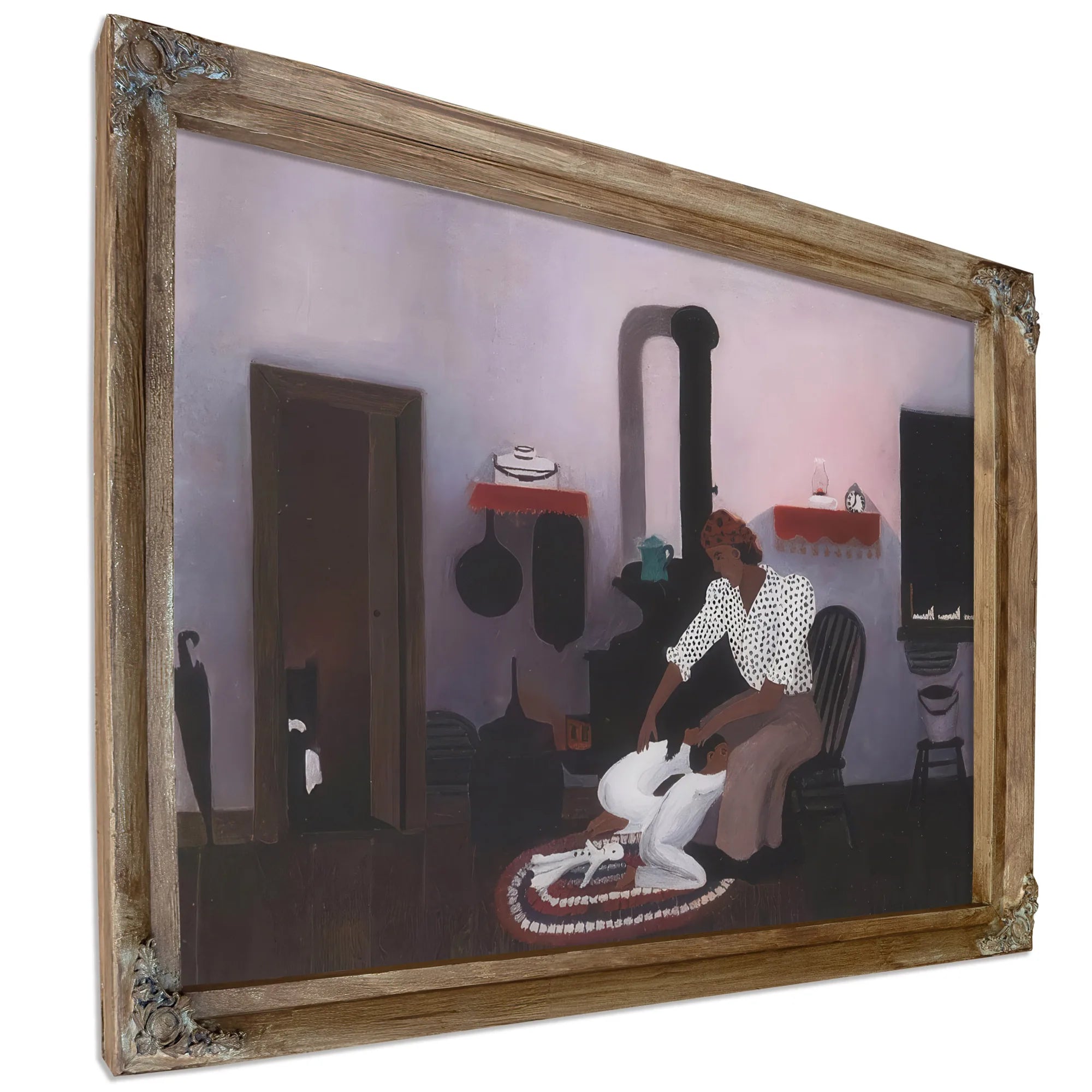 Saying Prayers By Horace Pippin Fine Art Print