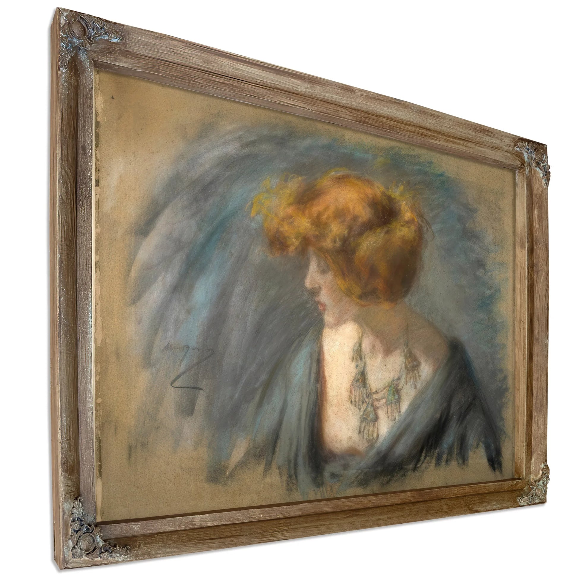 Titian Hair By Alice Pike Barney Fine Art Print