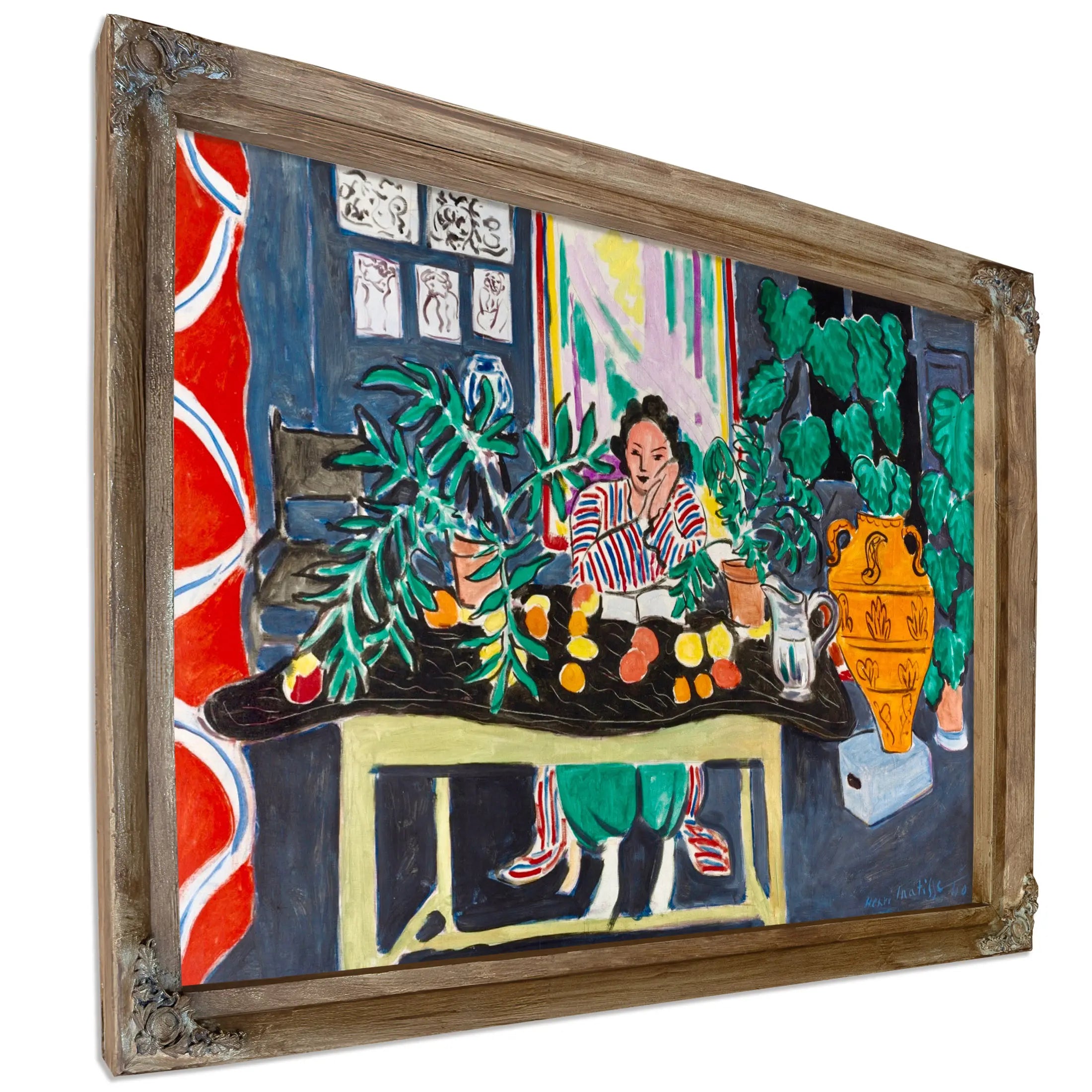 Interior With An Egyptian Curtain by Henri Matisse