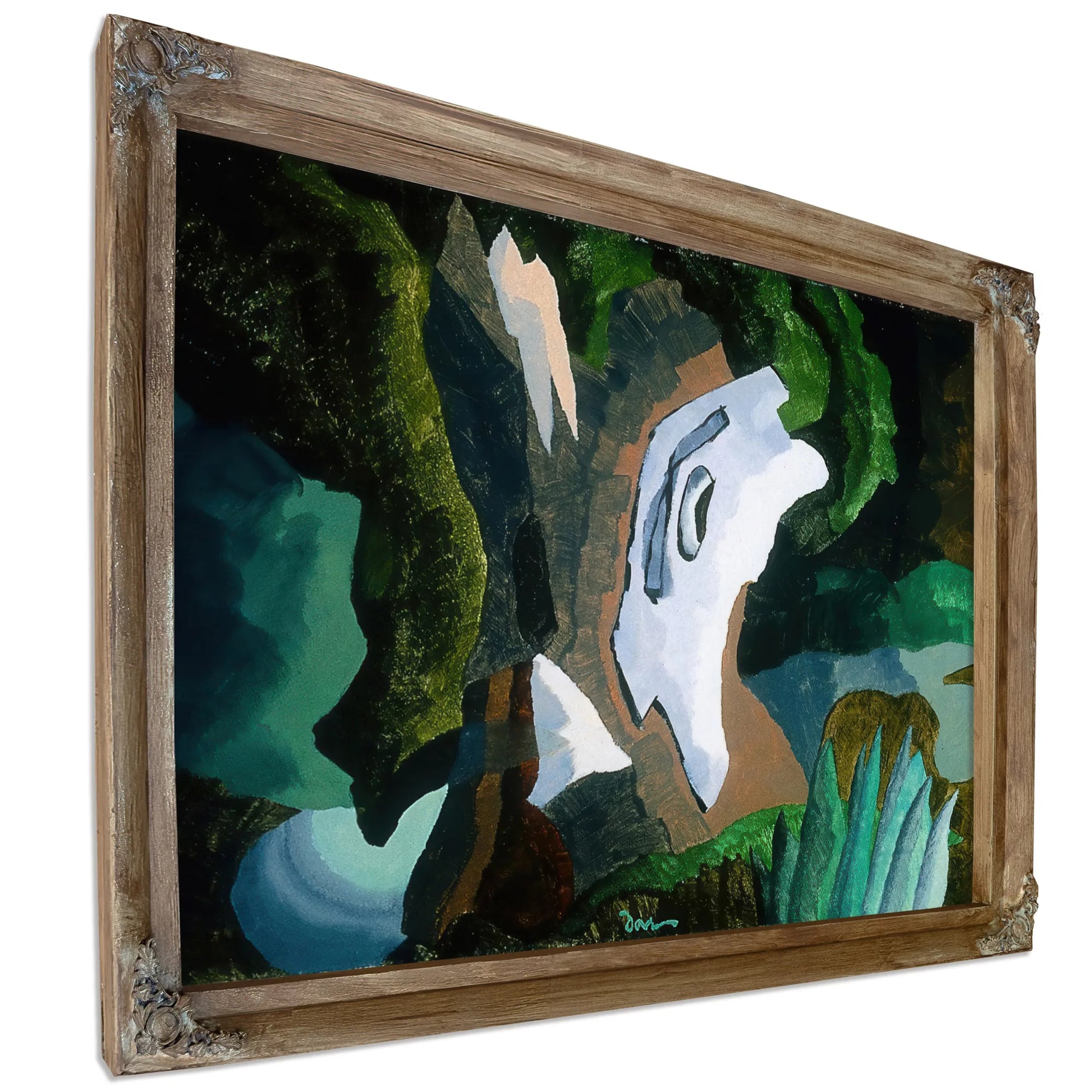 Neighborly Attempt At Murder By Arthur Dove Fine Art Print