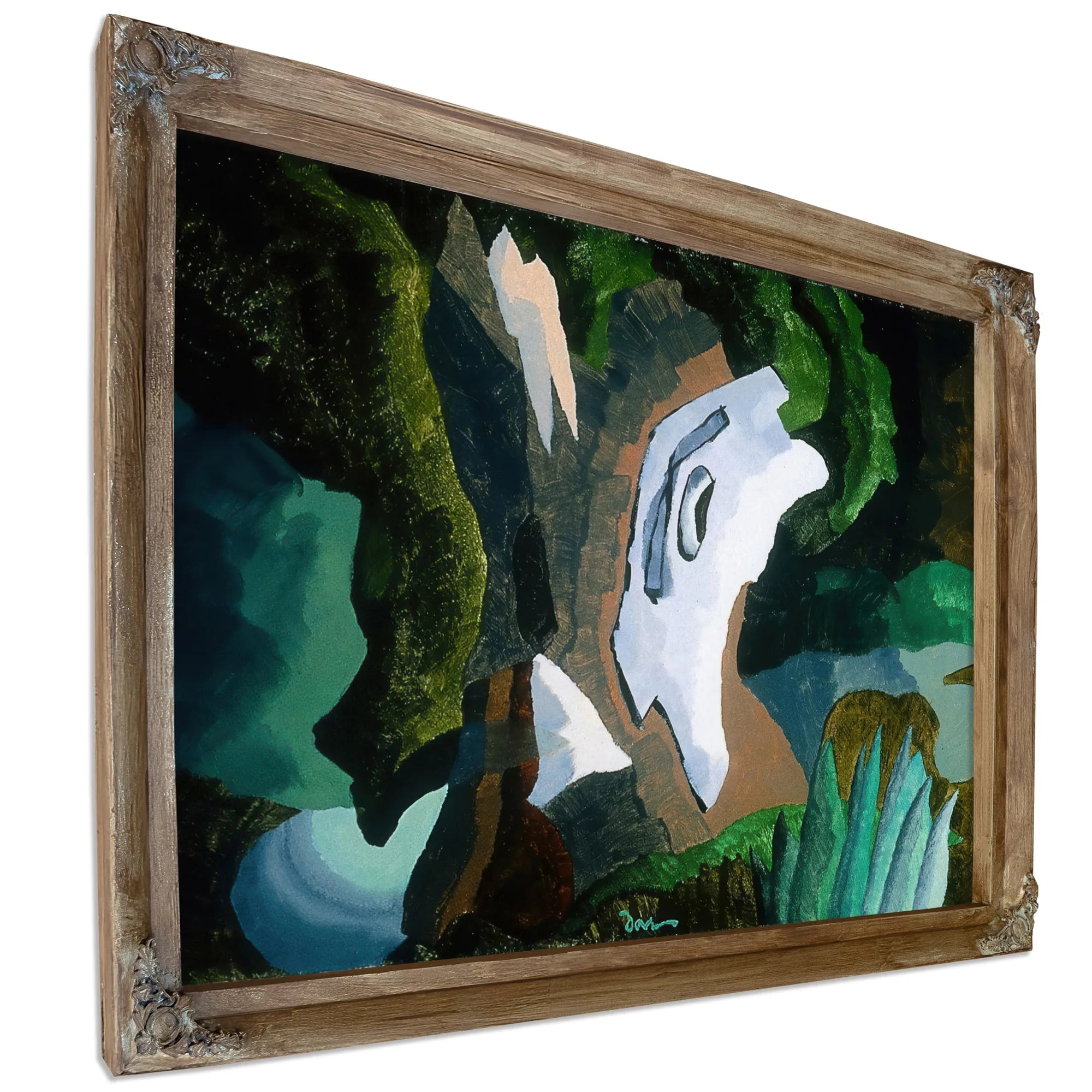 Neighborly Attempt At Murder By Arthur Dove Fine Art Print