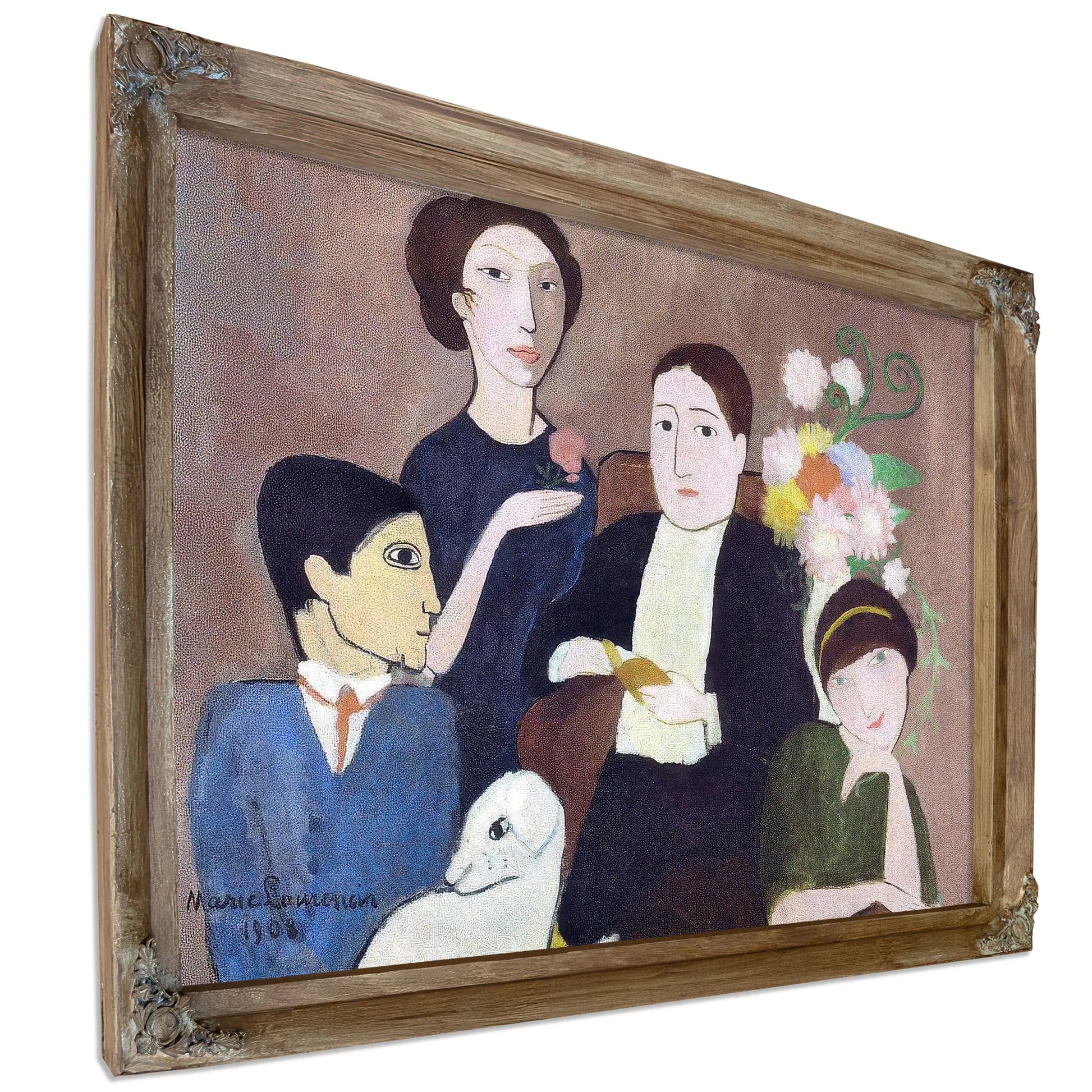 Group Of Artists 1908 By Marie Laurencin Fine Art Print
