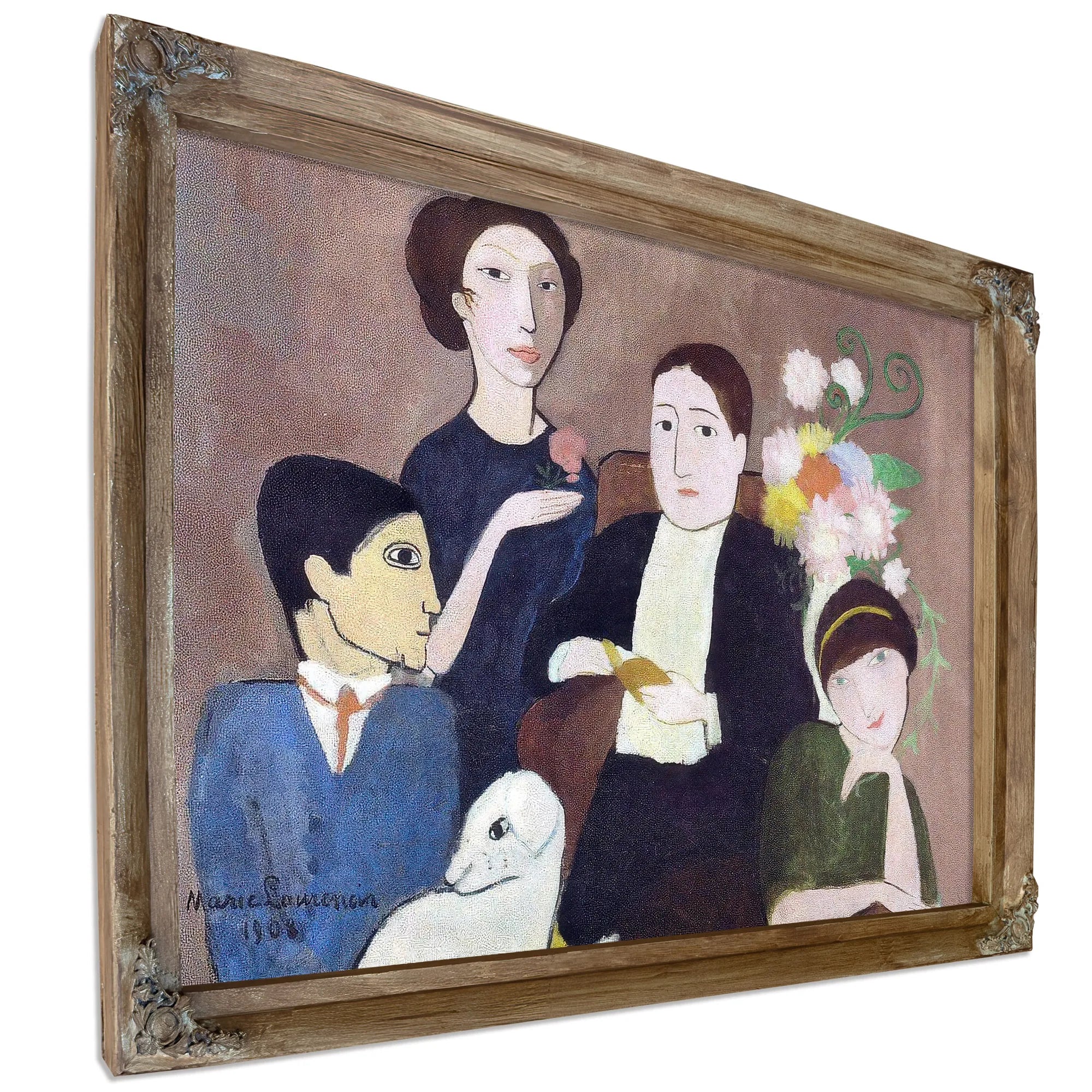 Group Of Artists 1908 By Marie Laurencin Fine Art Print