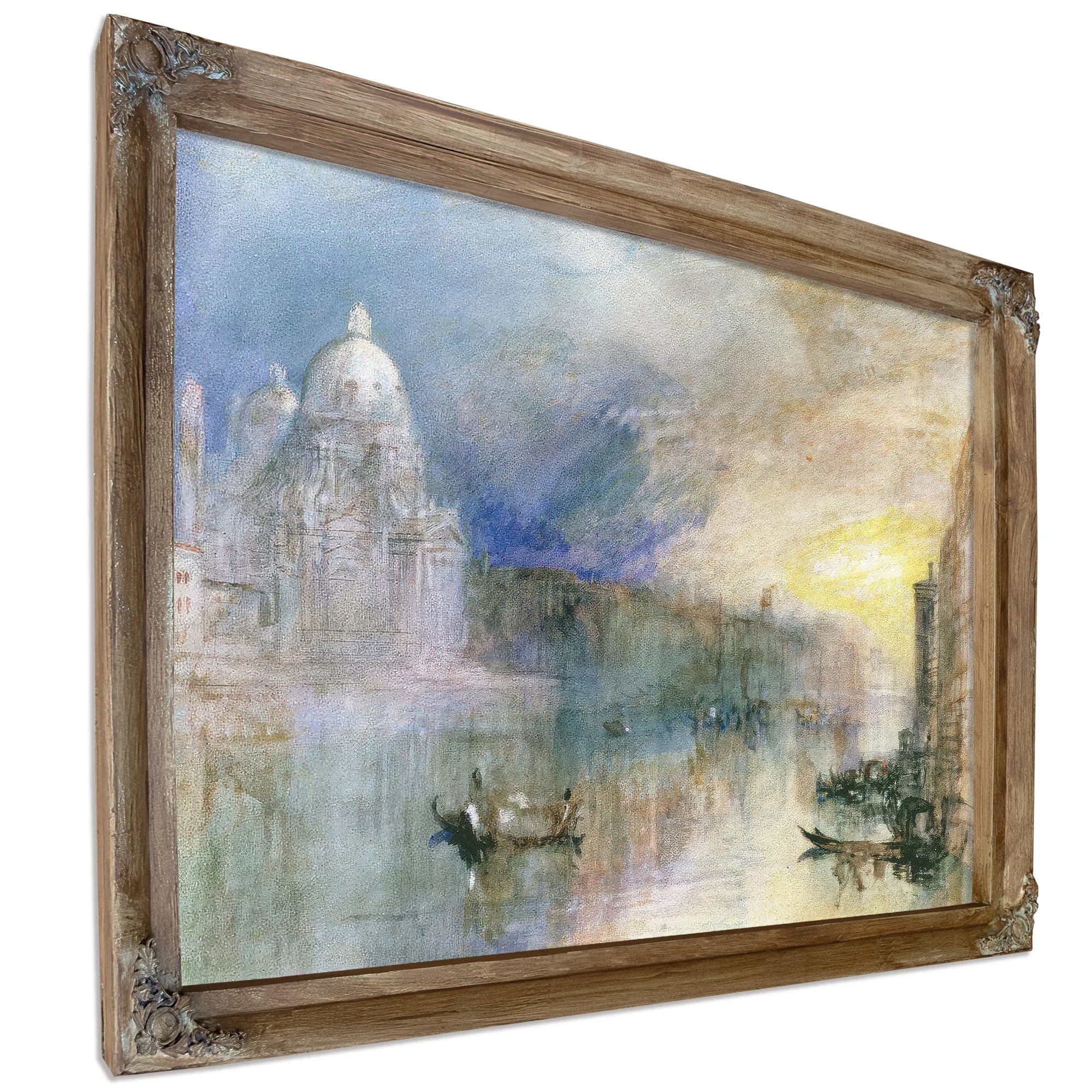 Venice Grand Canal With Santa Maria Della Salute By Joseph Mallord William Turner Fine Art Print