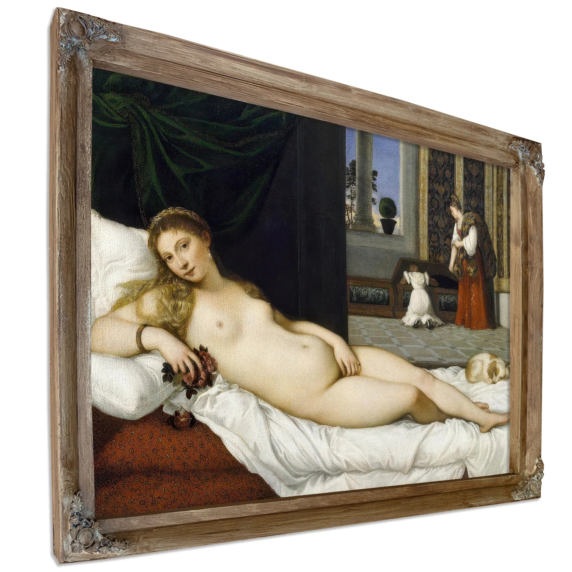 Venus Of Urbino By Titian Fine Art Print