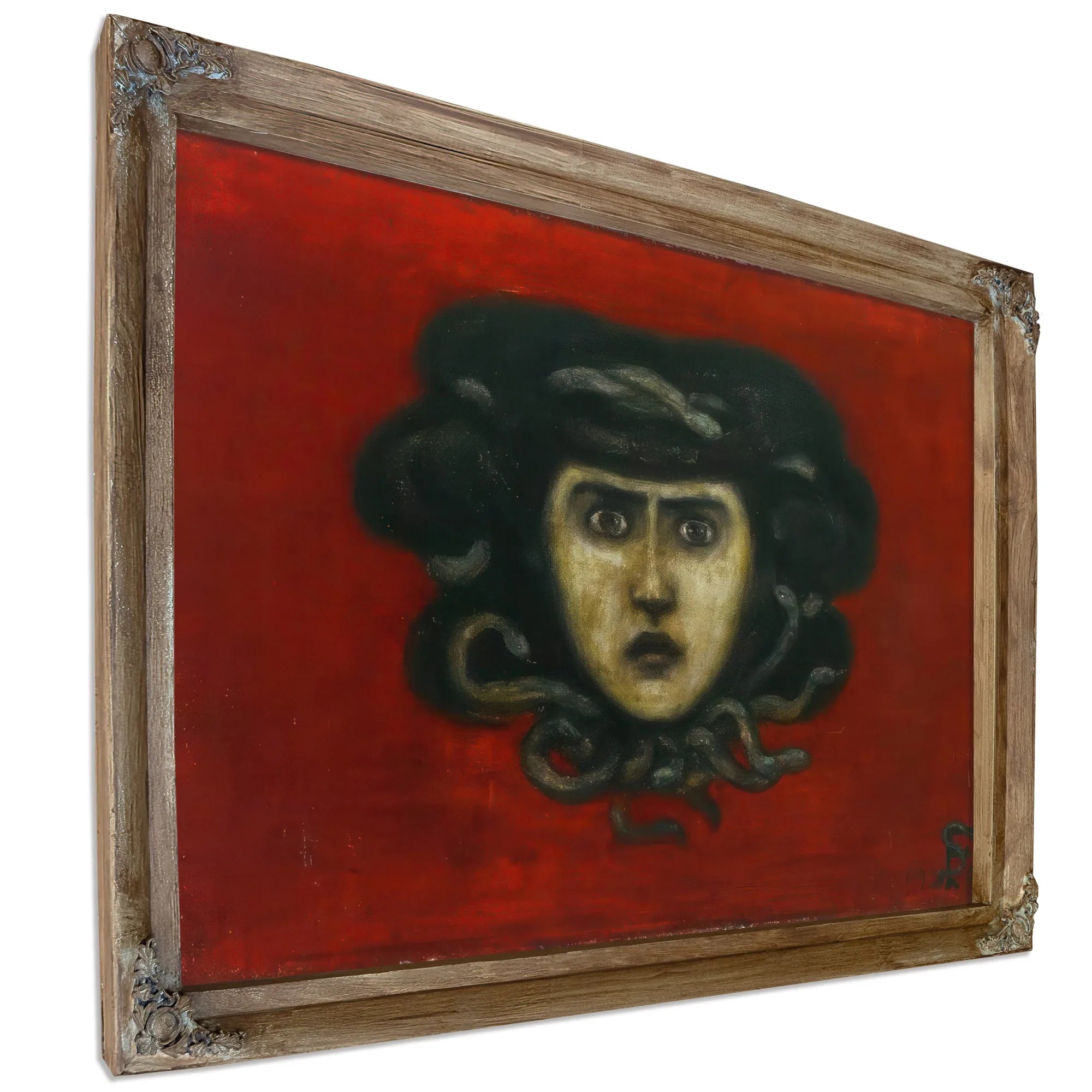 Head Of Medusa By Florine Stettheimer Fine Art Print