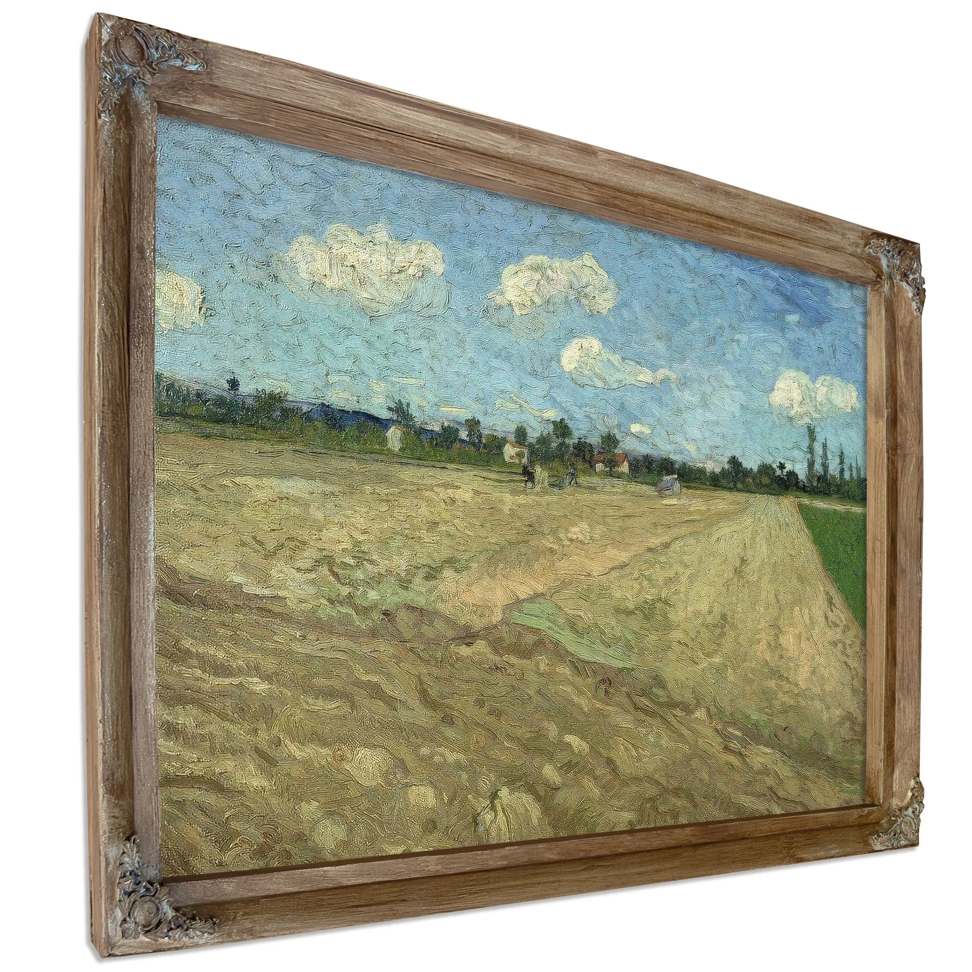 Ploughed Fields ('The Furrows') By Vincent Van Gogh Fine Art Print