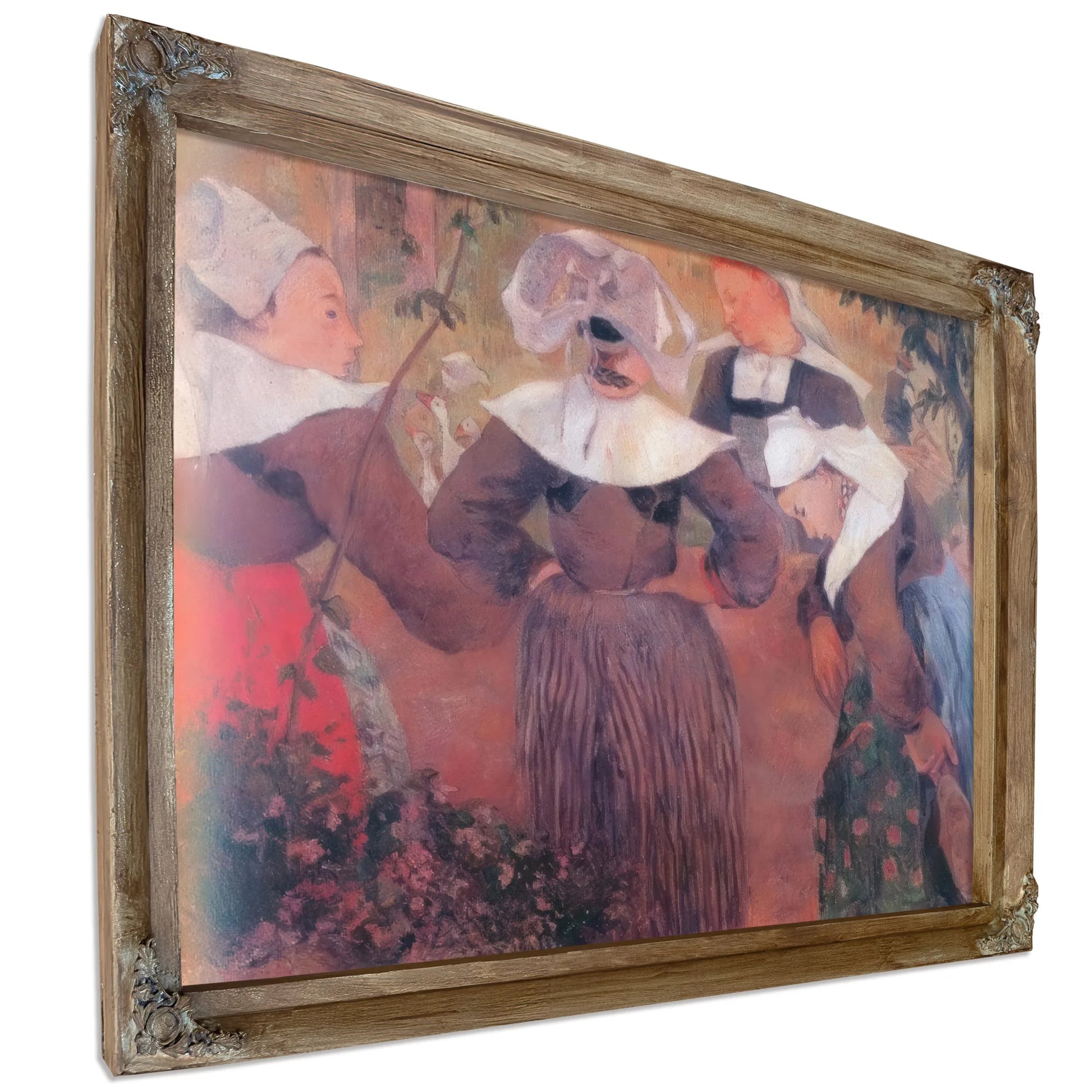 The Four Breton Girls By Paul Gauguin Fine Art Print
