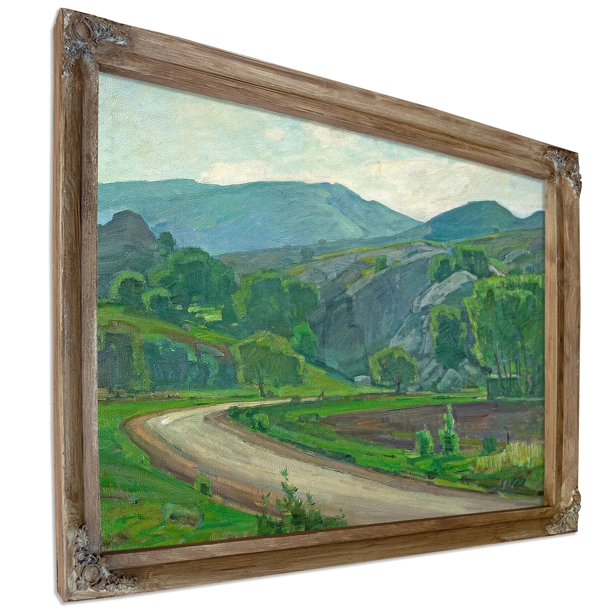 El Toro Road At Laguna Beach By William Wendt Fine Art Print