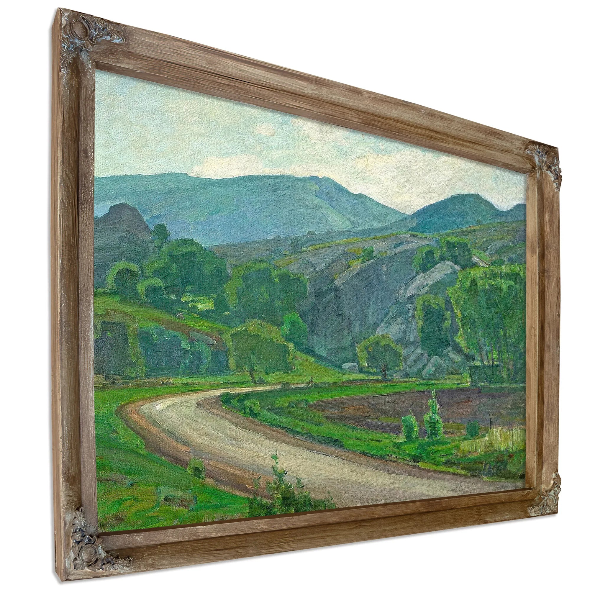 El Toro Road At Laguna Beach By William Wendt Fine Art Print